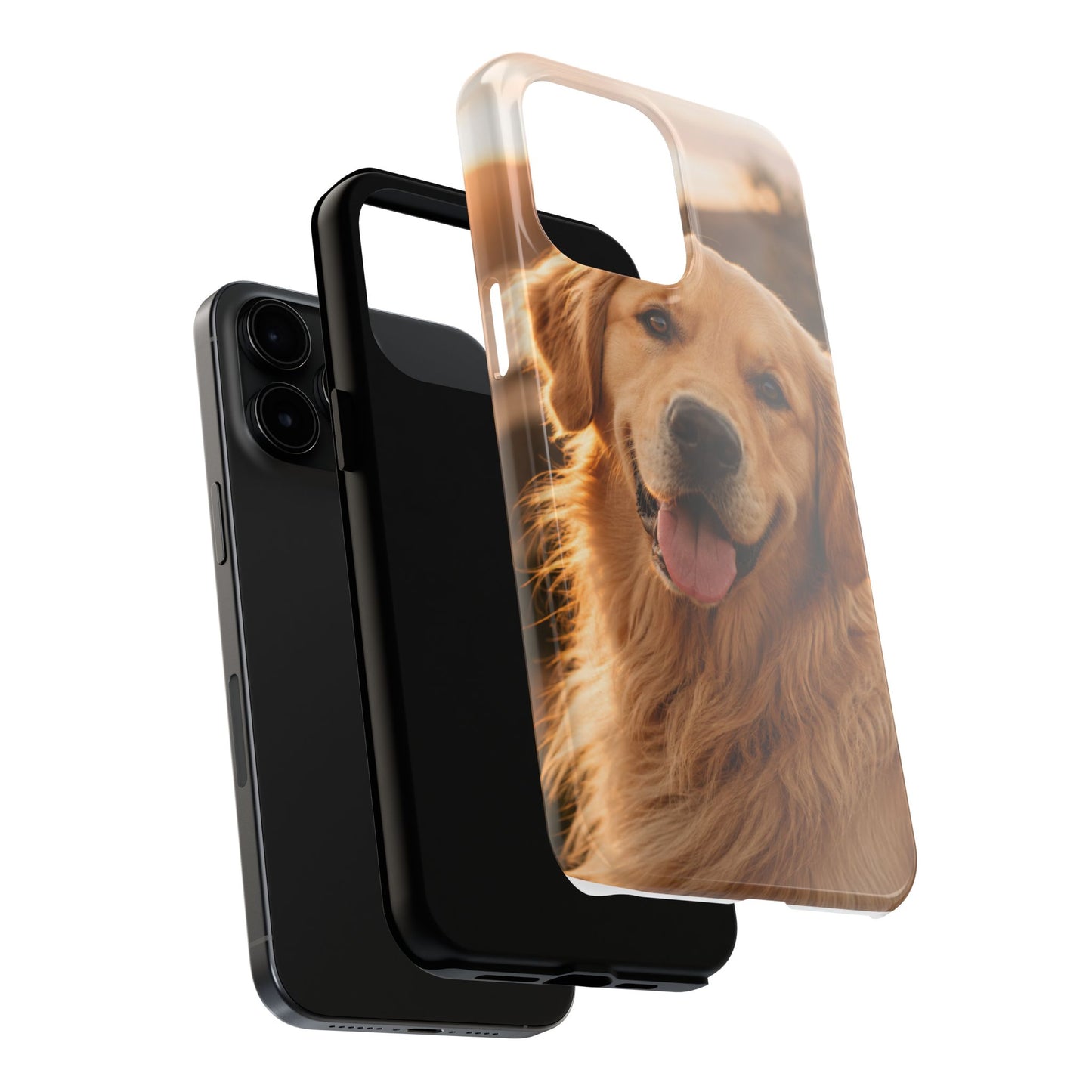 Golden Retriever Tough Phone Case — Durable Dog Photo Protective Cover