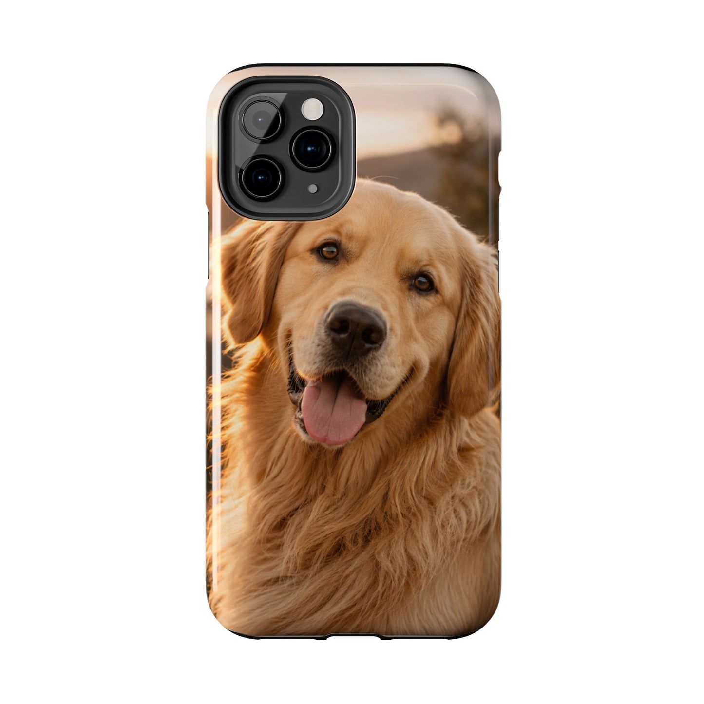 Golden Retriever Tough Phone Case — Durable Dog Photo Protective Cover