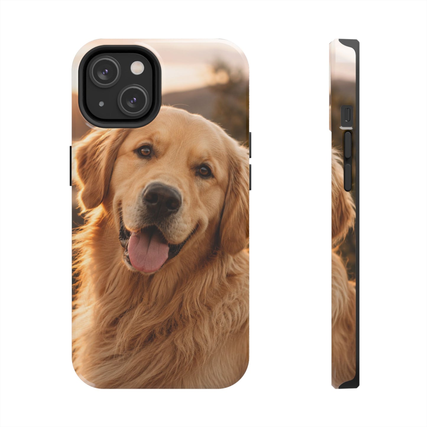 Golden Retriever Tough Phone Case — Durable Dog Photo Protective Cover