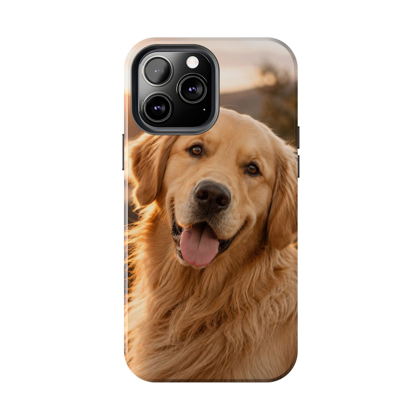 Golden Retriever Tough Phone Case — Durable Dog Photo Protective Cover