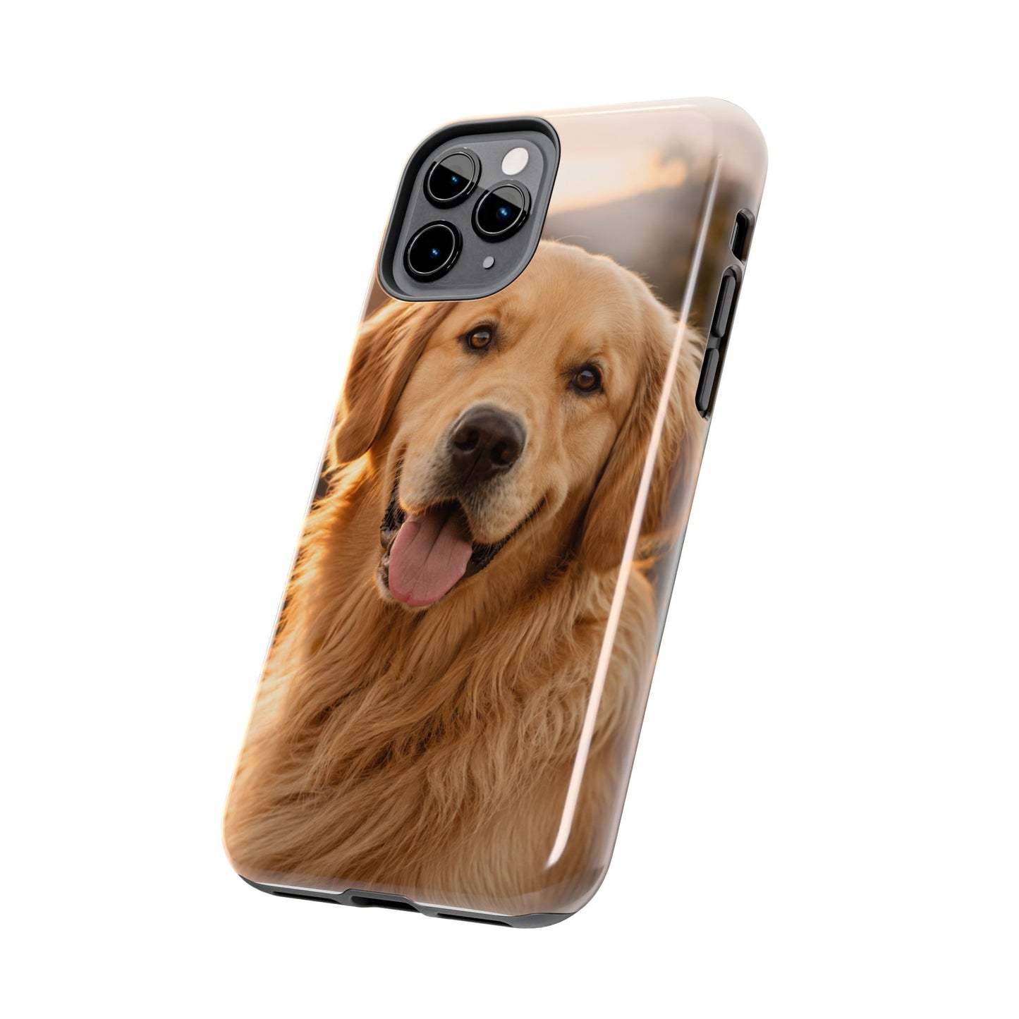 Golden Retriever Tough Phone Case — Durable Dog Photo Protective Cover