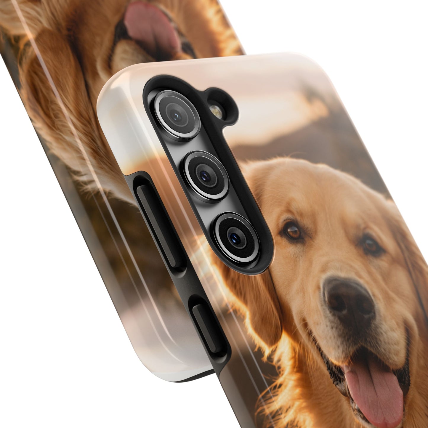 Golden Retriever Tough Phone Case — Durable Dog Photo Protective Cover