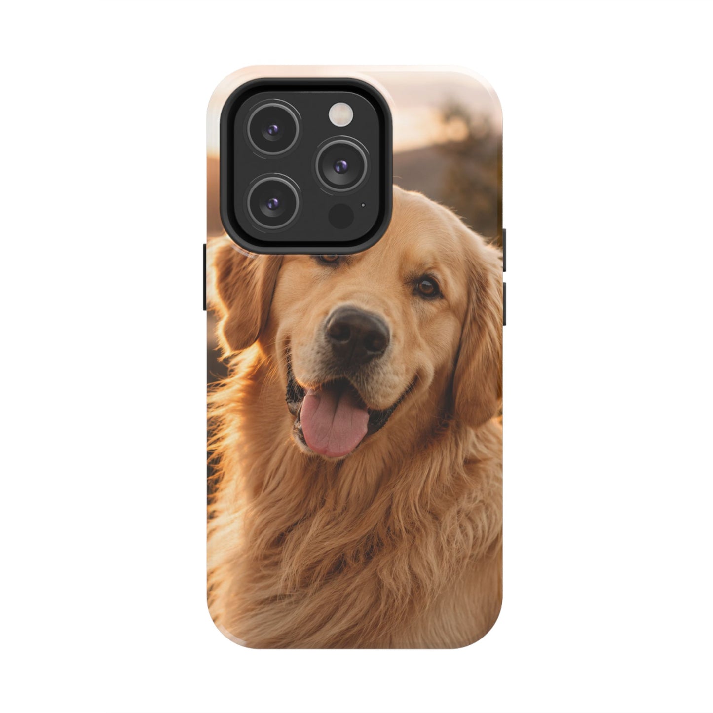 Golden Retriever Tough Phone Case — Durable Dog Photo Protective Cover