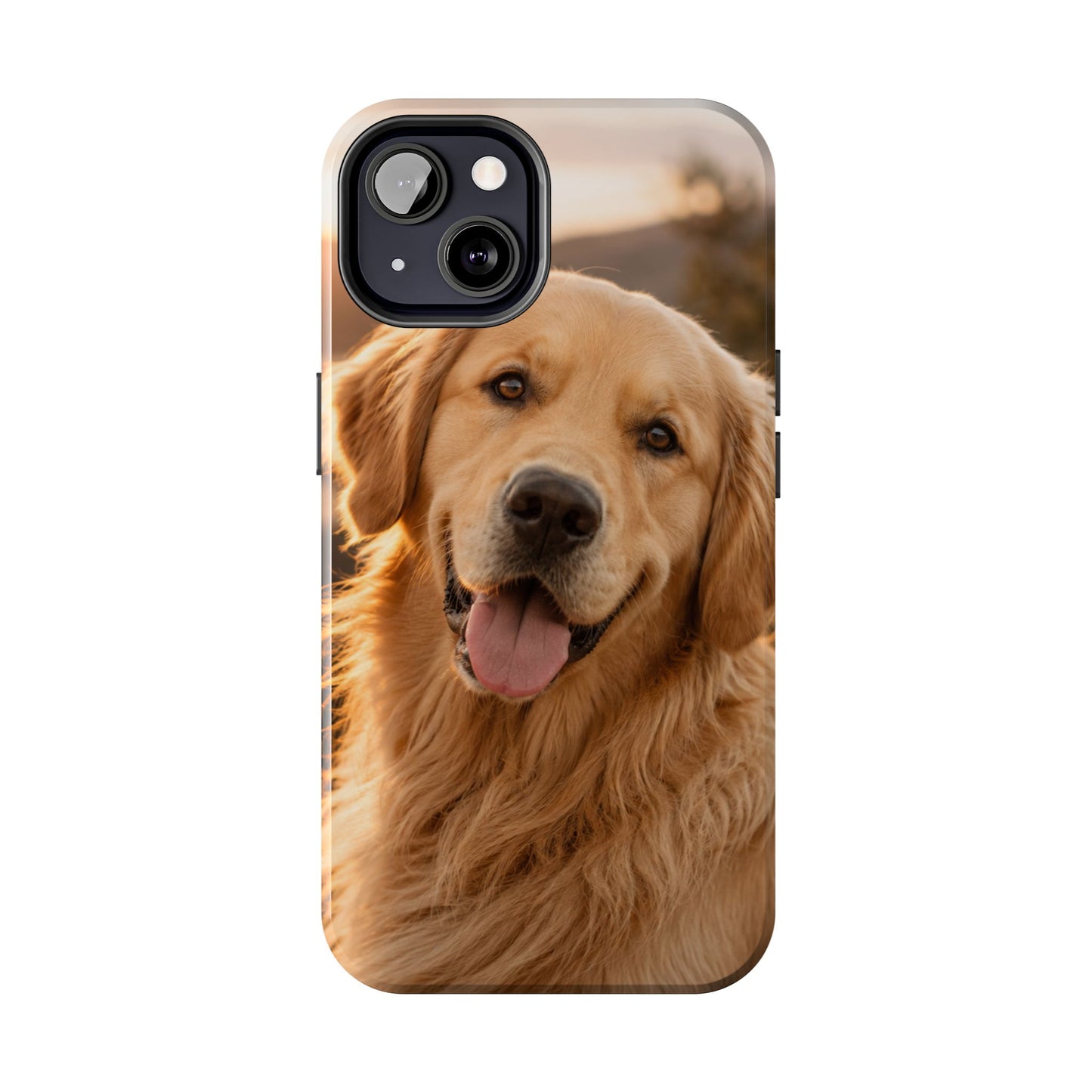 Golden Retriever Tough Phone Case — Durable Dog Photo Protective Cover