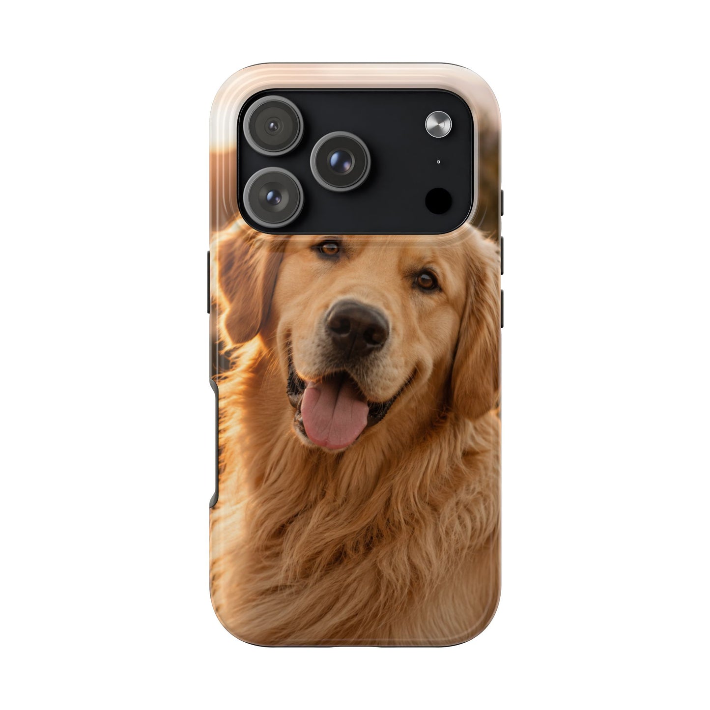 Golden Retriever Tough Phone Case — Durable Dog Photo Protective Cover