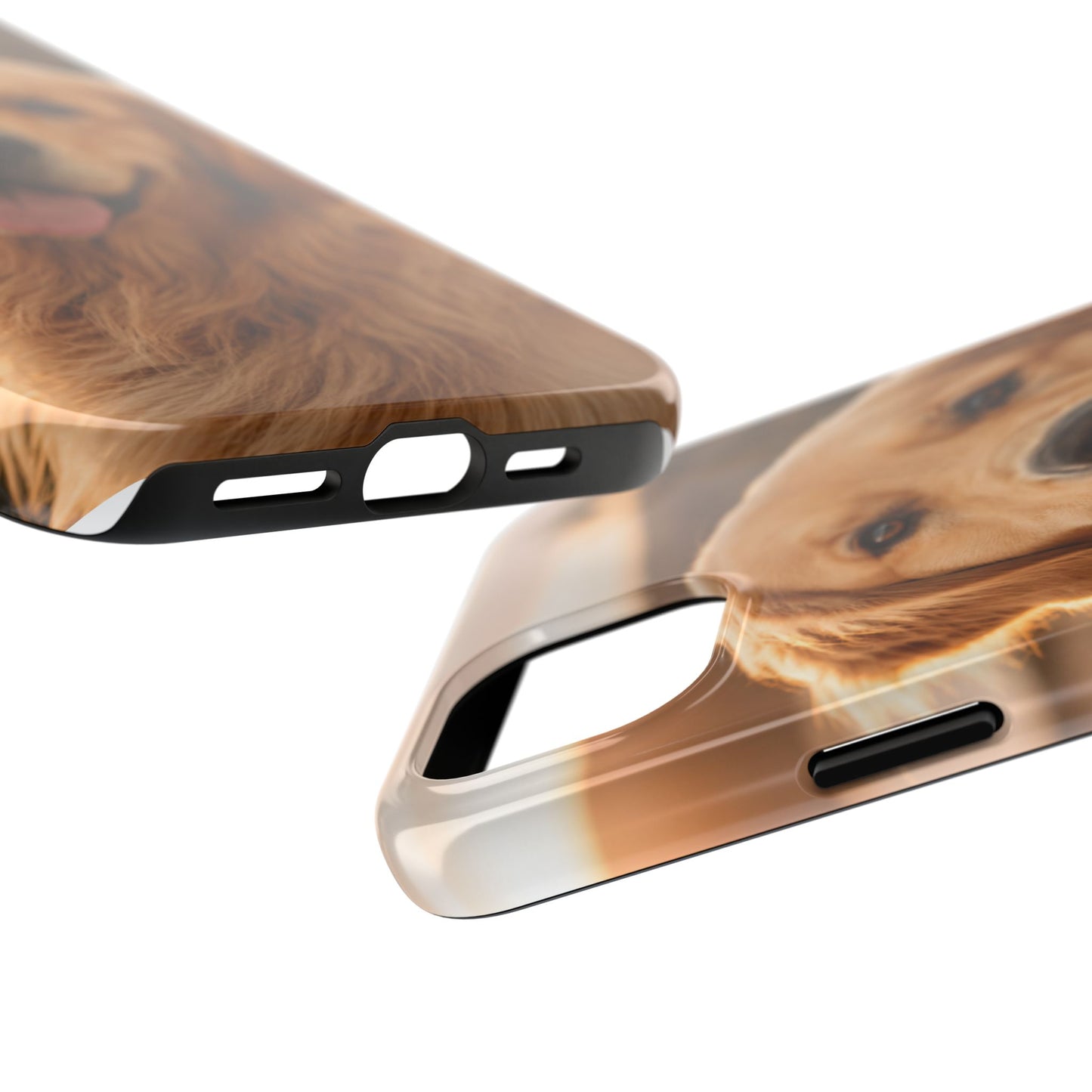Golden Retriever Tough Phone Case — Durable Dog Photo Protective Cover