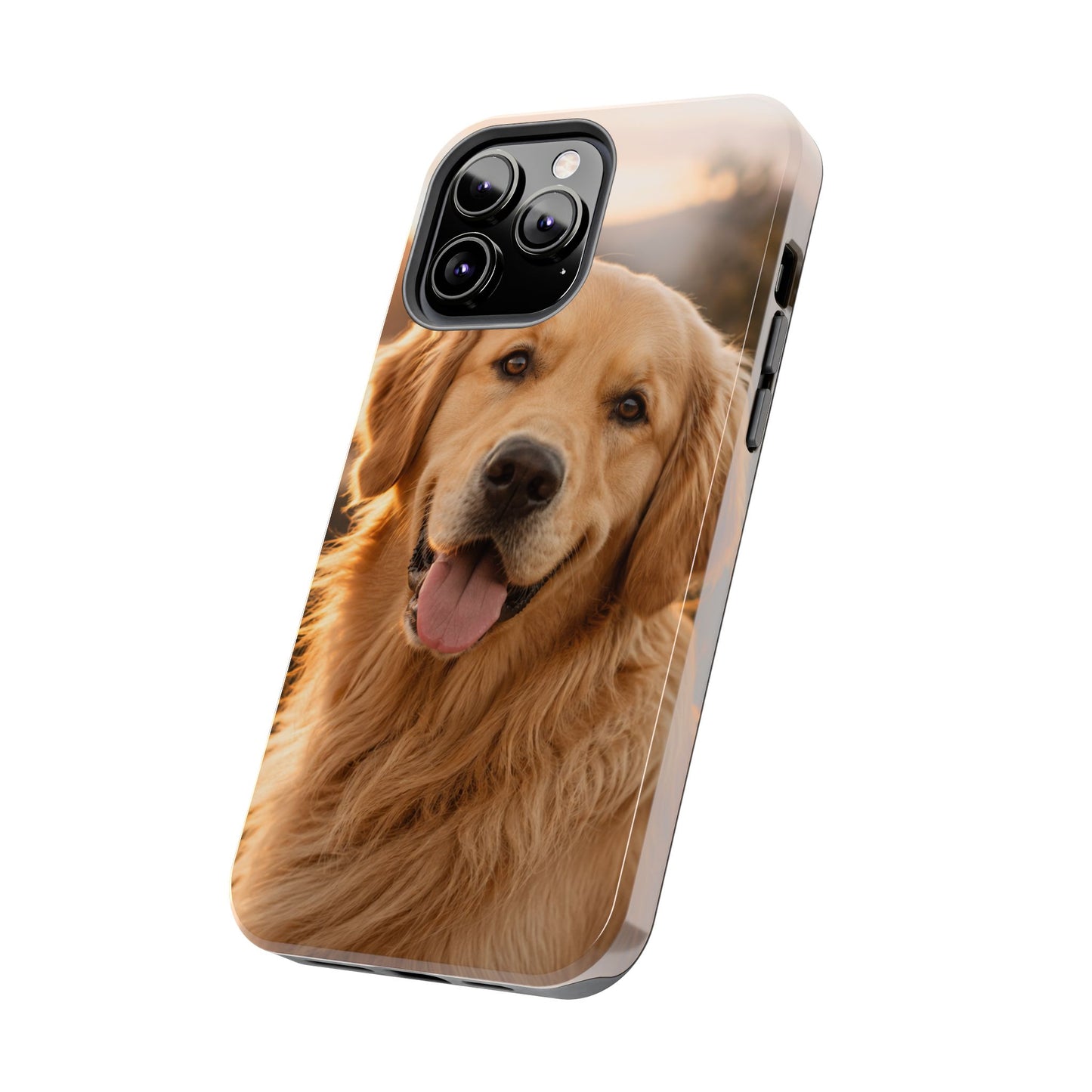 Golden Retriever Tough Phone Case — Durable Dog Photo Protective Cover
