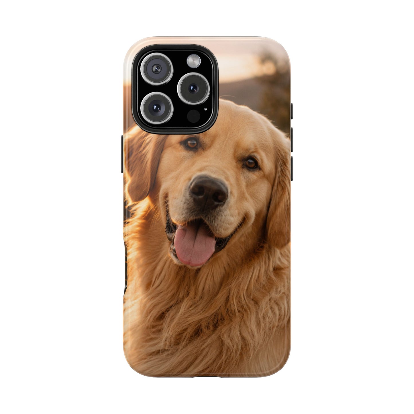 Golden Retriever Tough Phone Case — Durable Dog Photo Protective Cover