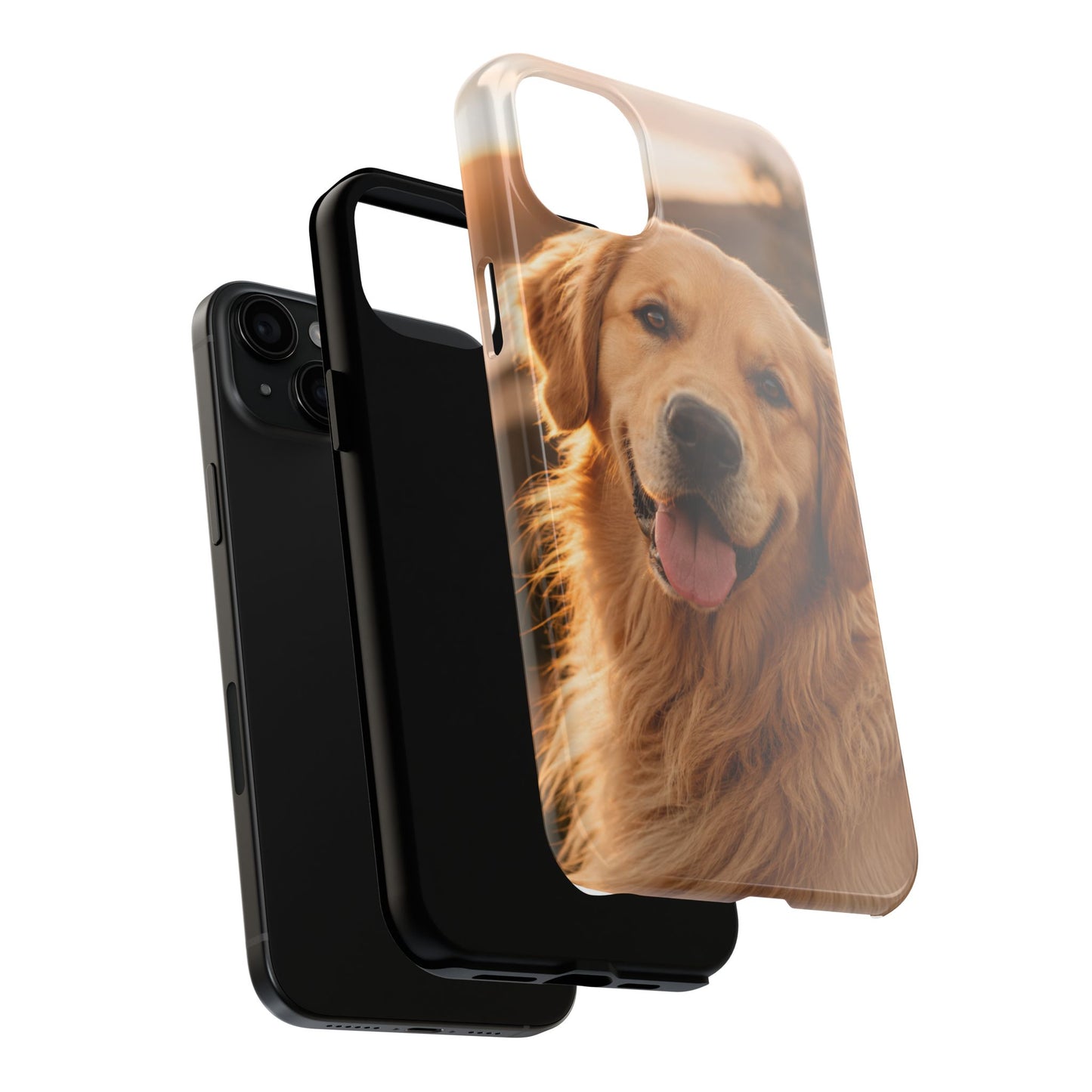 Golden Retriever Tough Phone Case — Durable Dog Photo Protective Cover