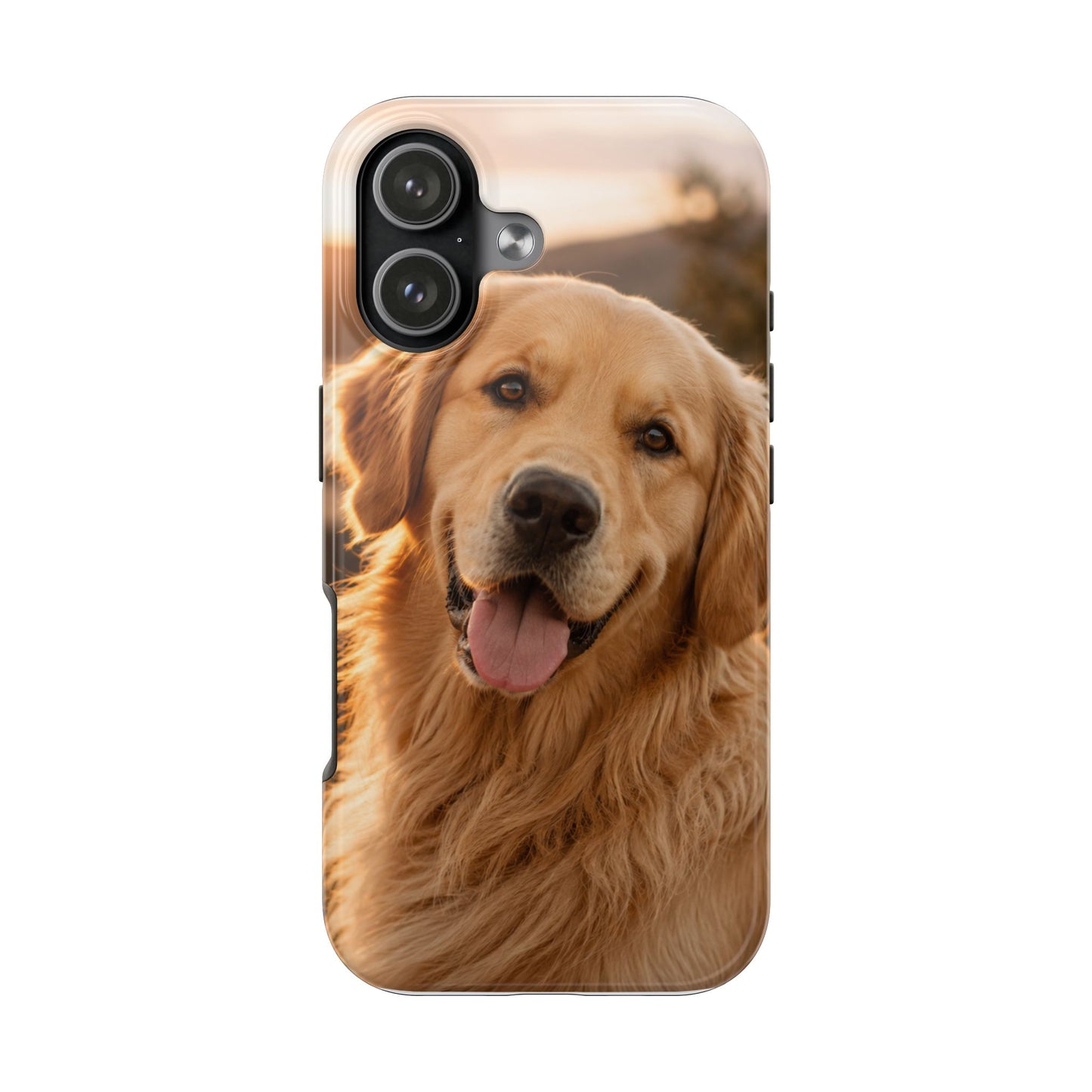 Golden Retriever Tough Phone Case — Durable Dog Photo Protective Cover
