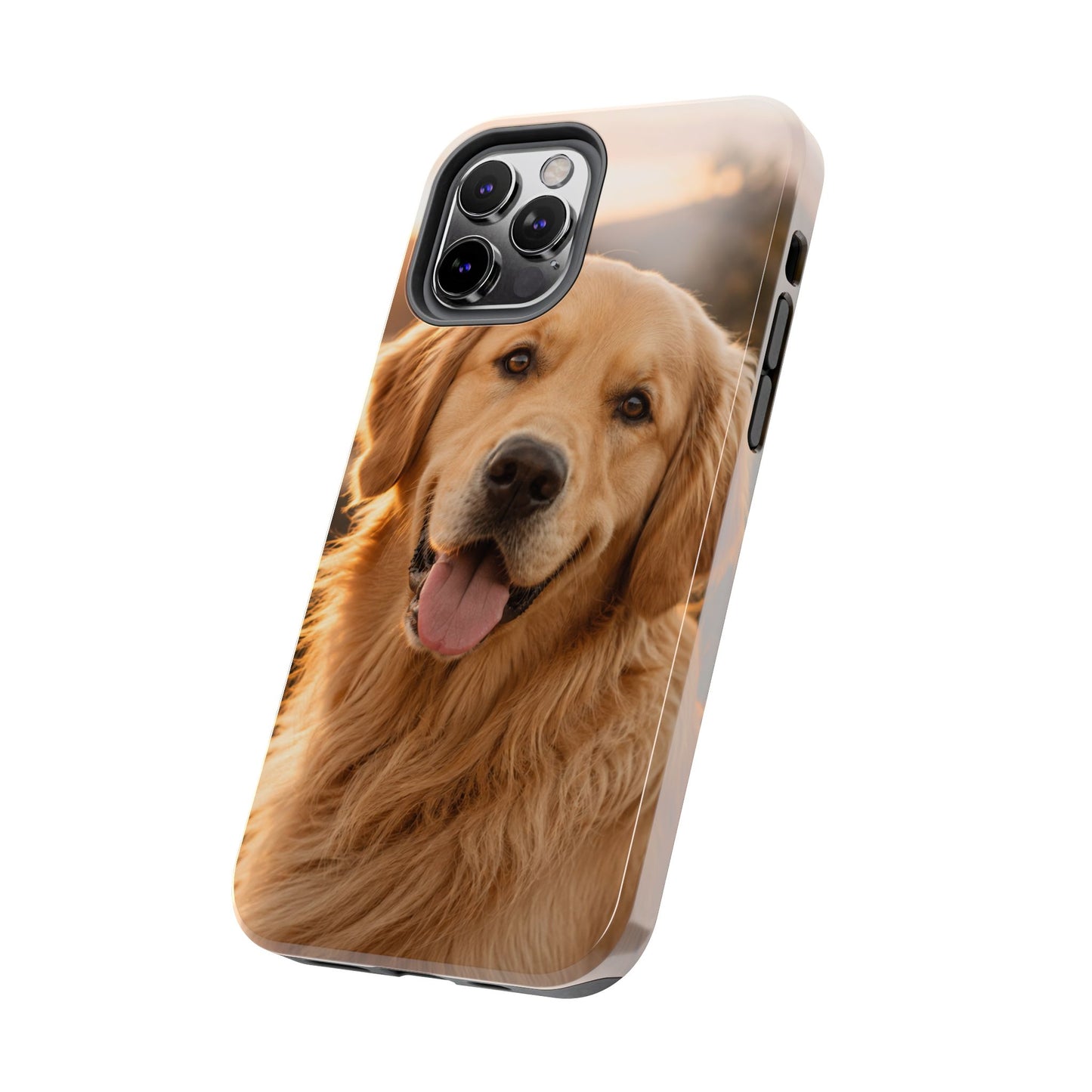 Golden Retriever Tough Phone Case — Durable Dog Photo Protective Cover