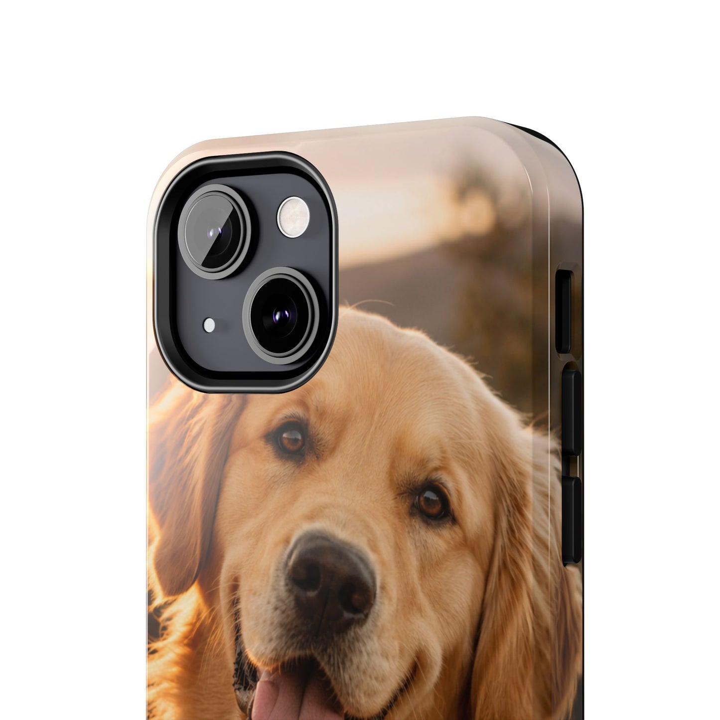 Golden Retriever Tough Phone Case — Durable Dog Photo Protective Cover