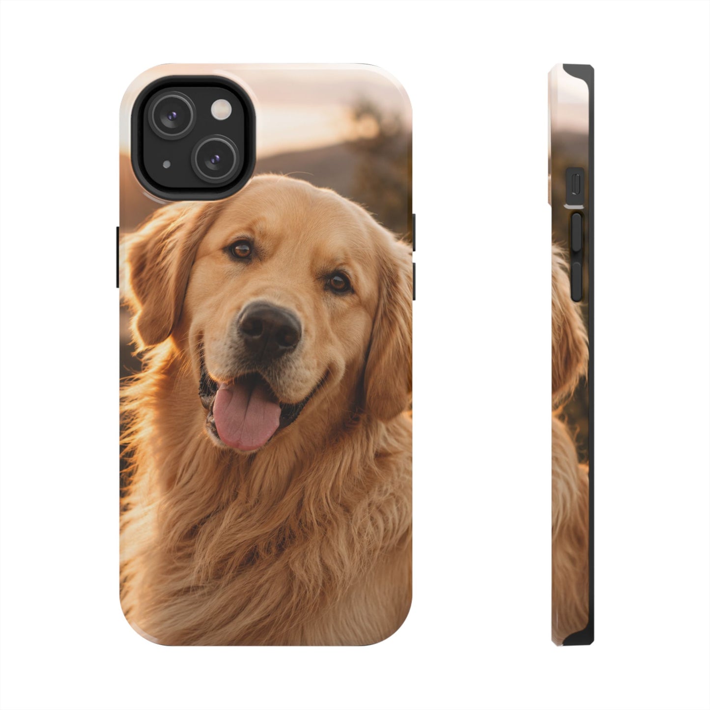 Golden Retriever Tough Phone Case — Durable Dog Photo Protective Cover