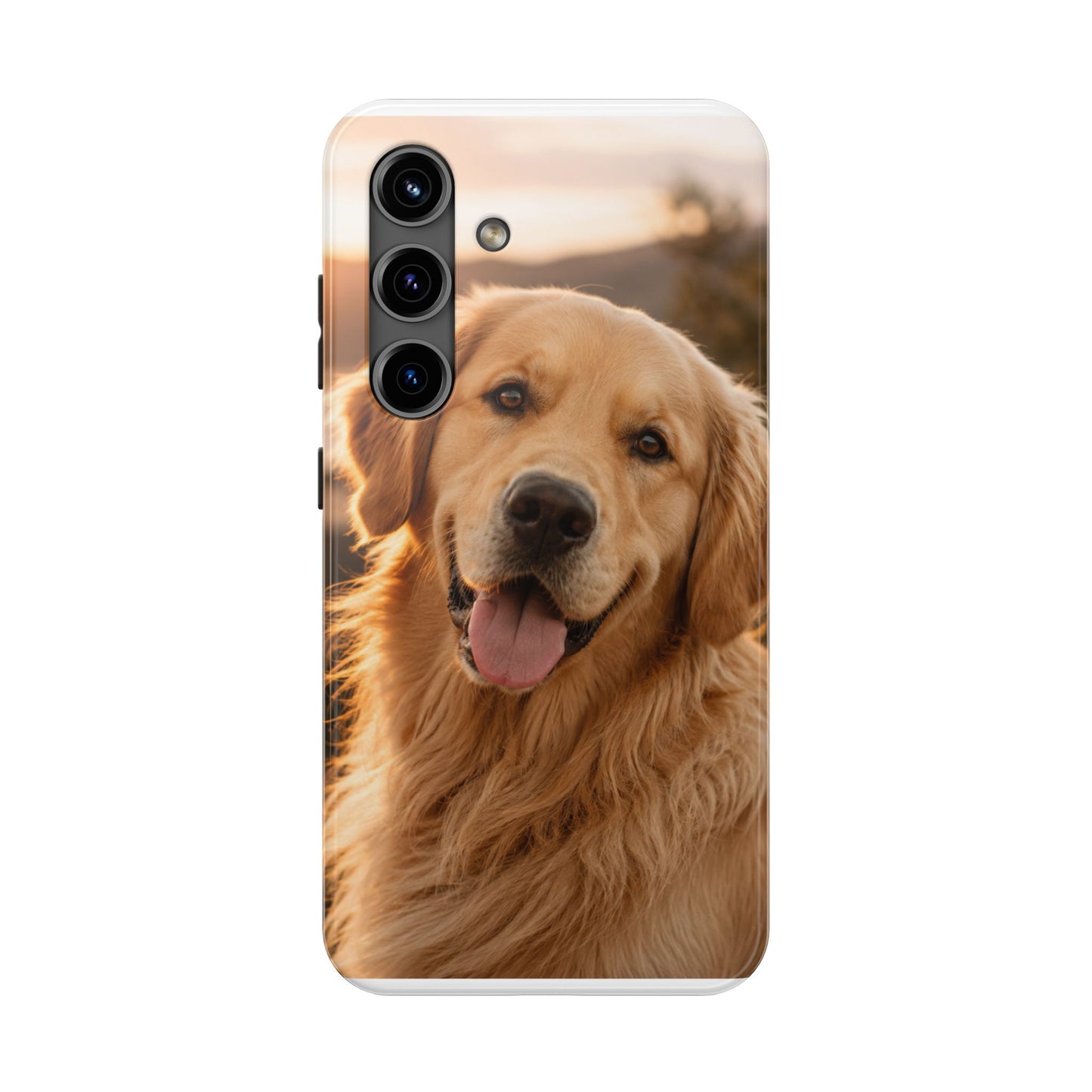 Golden Retriever Tough Phone Case — Durable Dog Photo Protective Cover
