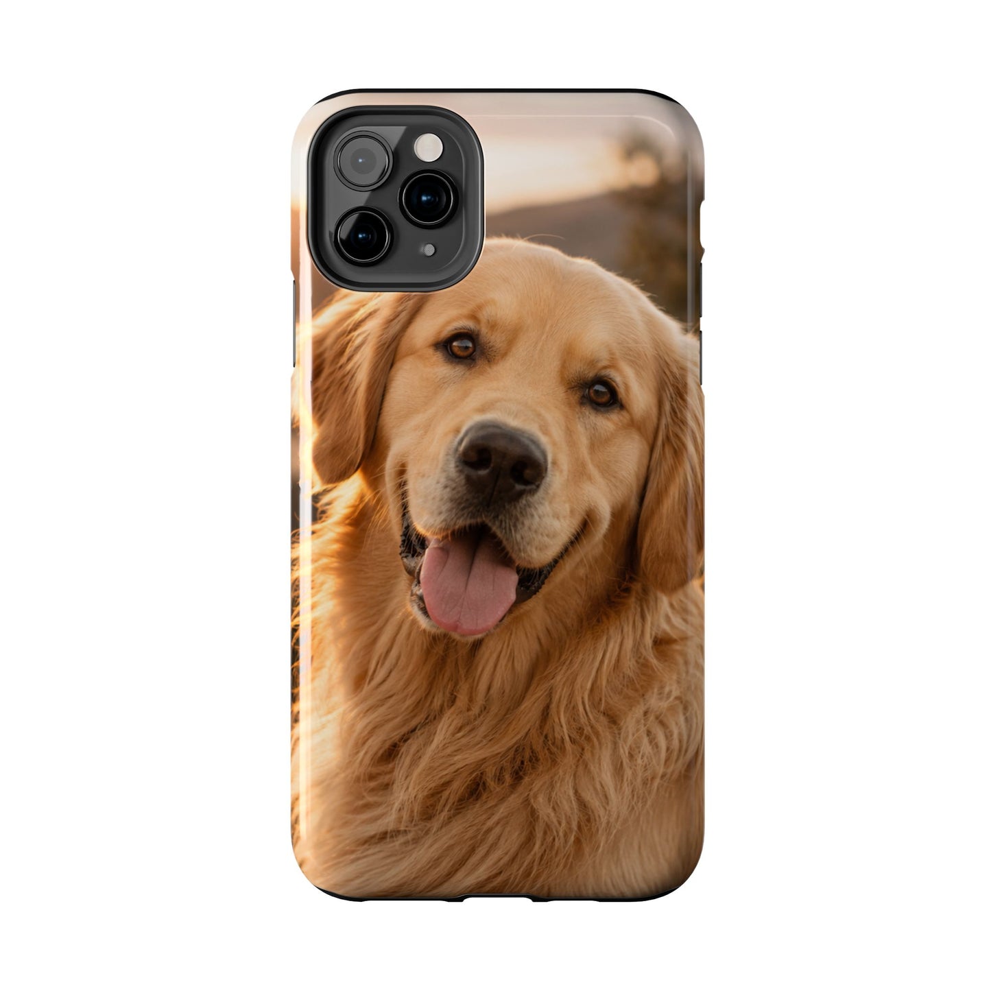 Golden Retriever Tough Phone Case — Durable Dog Photo Protective Cover