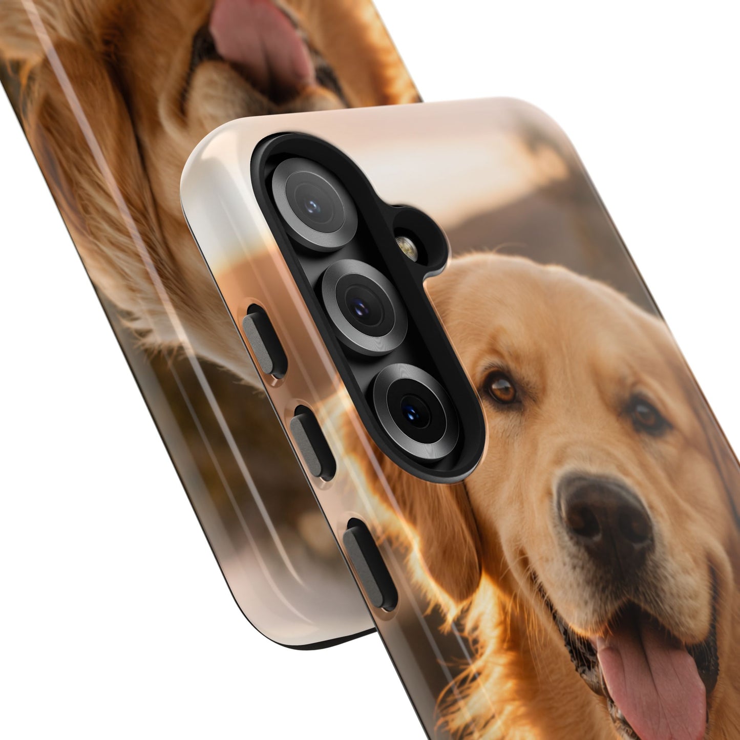 Golden Retriever Tough Phone Case — Durable Dog Photo Protective Cover