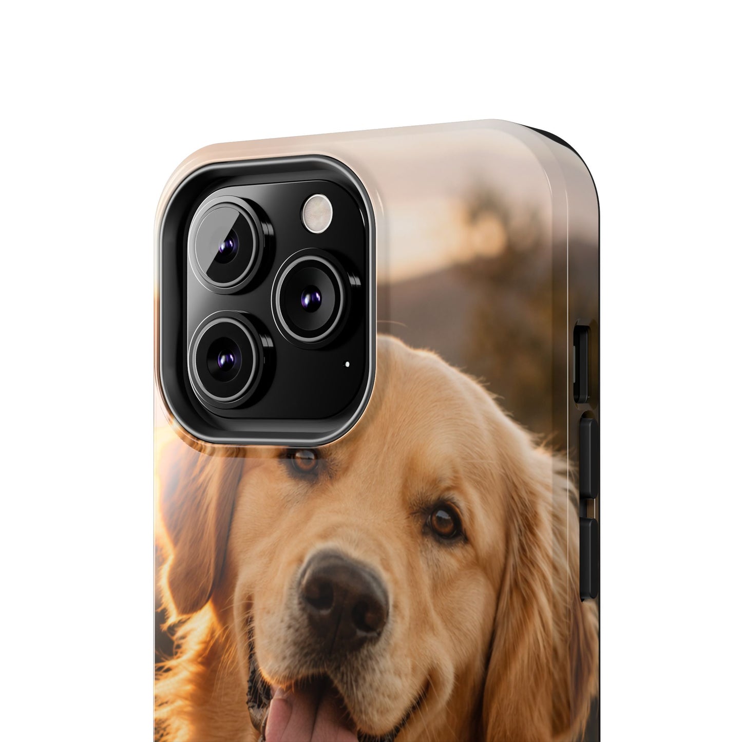 Golden Retriever Tough Phone Case — Durable Dog Photo Protective Cover