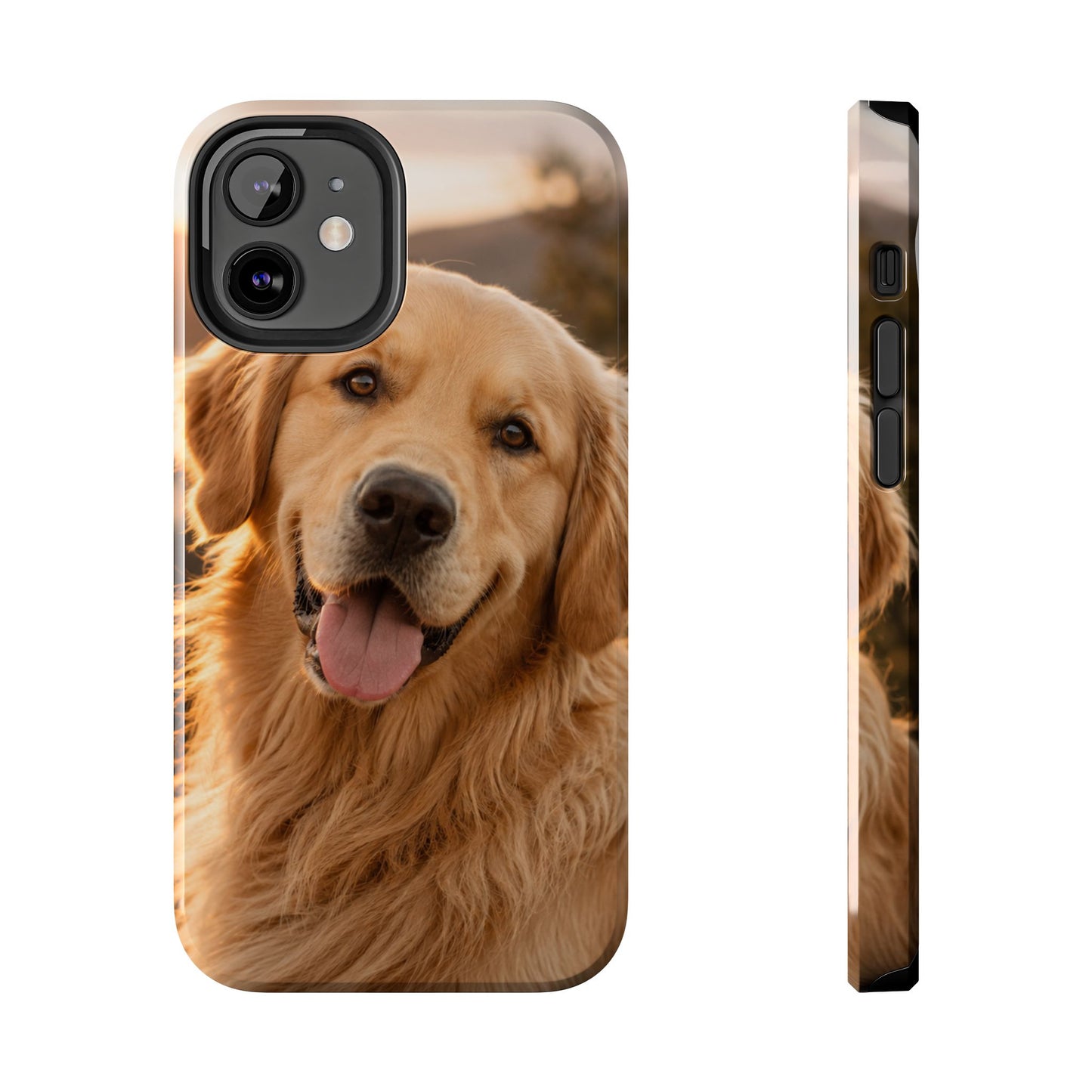 Golden Retriever Tough Phone Case — Durable Dog Photo Protective Cover