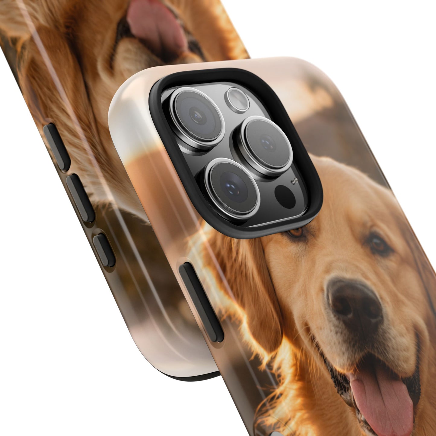 Golden Retriever Tough Phone Case — Durable Dog Photo Protective Cover