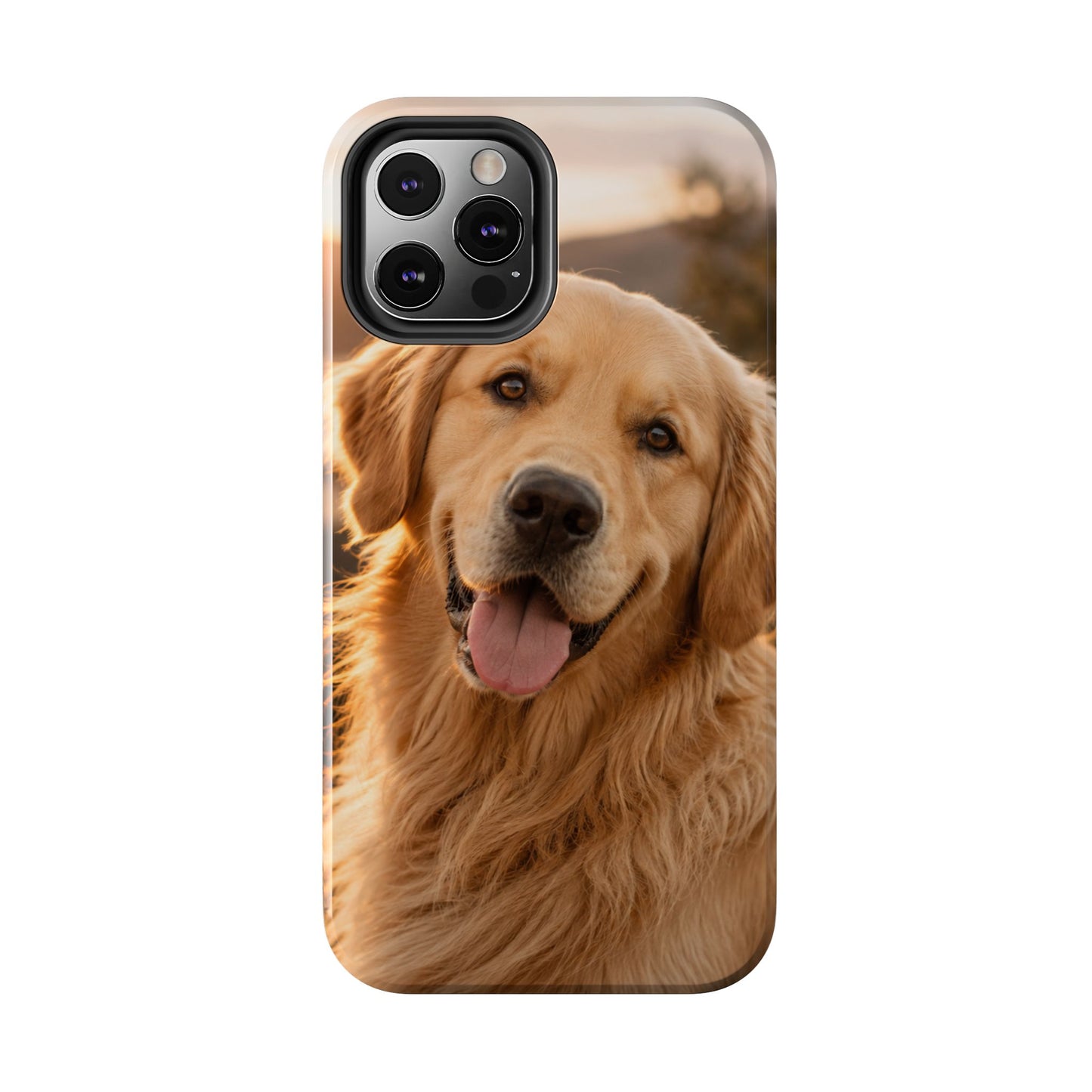 Golden Retriever Tough Phone Case — Durable Dog Photo Protective Cover
