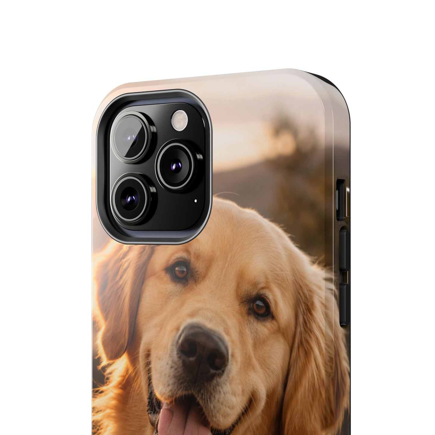 Golden Retriever Tough Phone Case — Durable Dog Photo Protective Cover