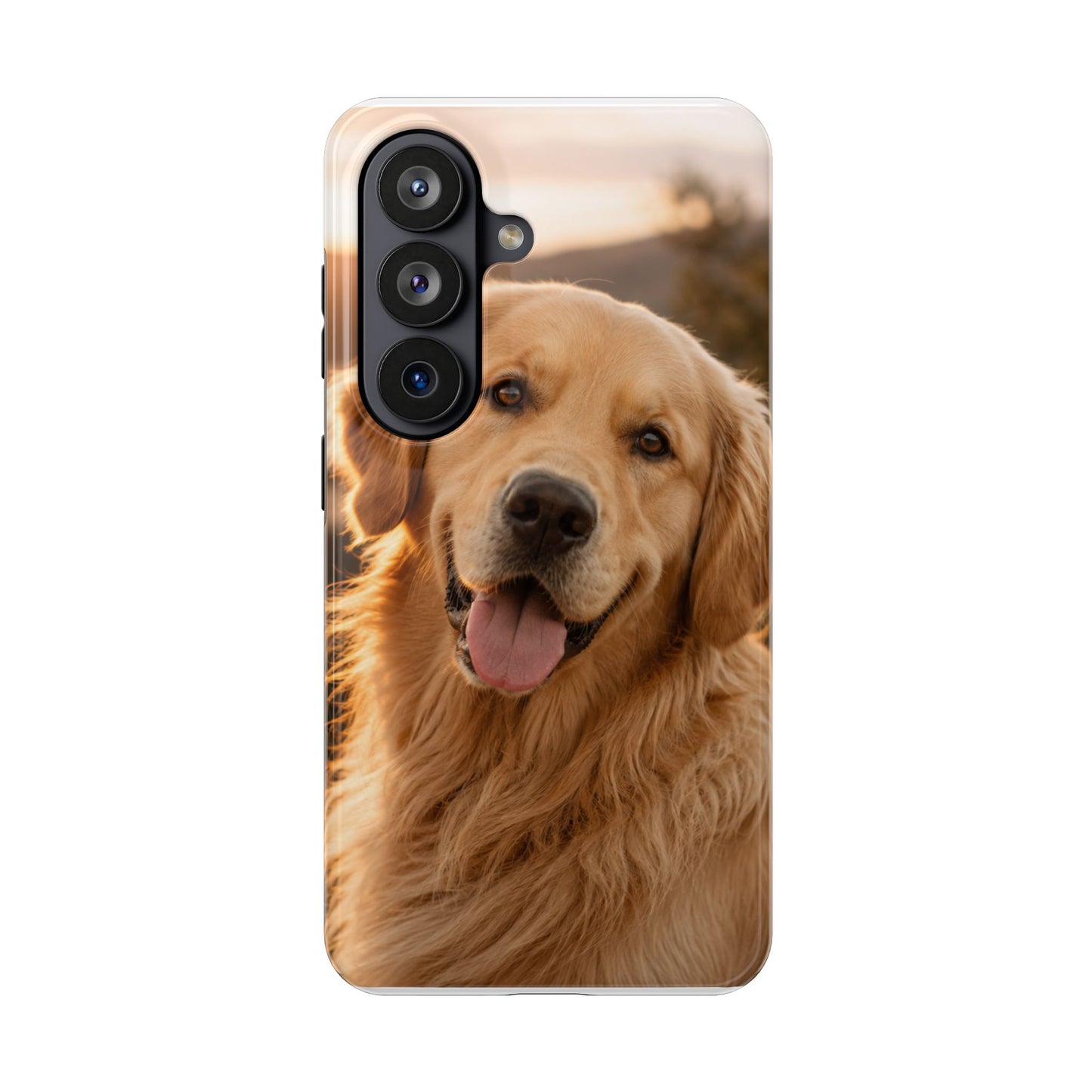 Golden Retriever Tough Phone Case — Durable Dog Photo Protective Cover