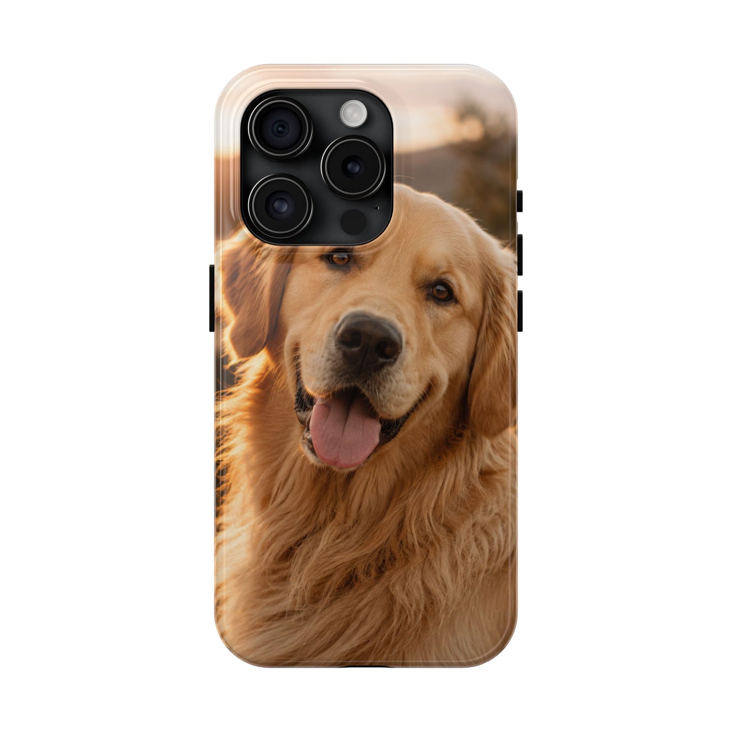 Golden Retriever Tough Phone Case — Durable Dog Photo Protective Cover