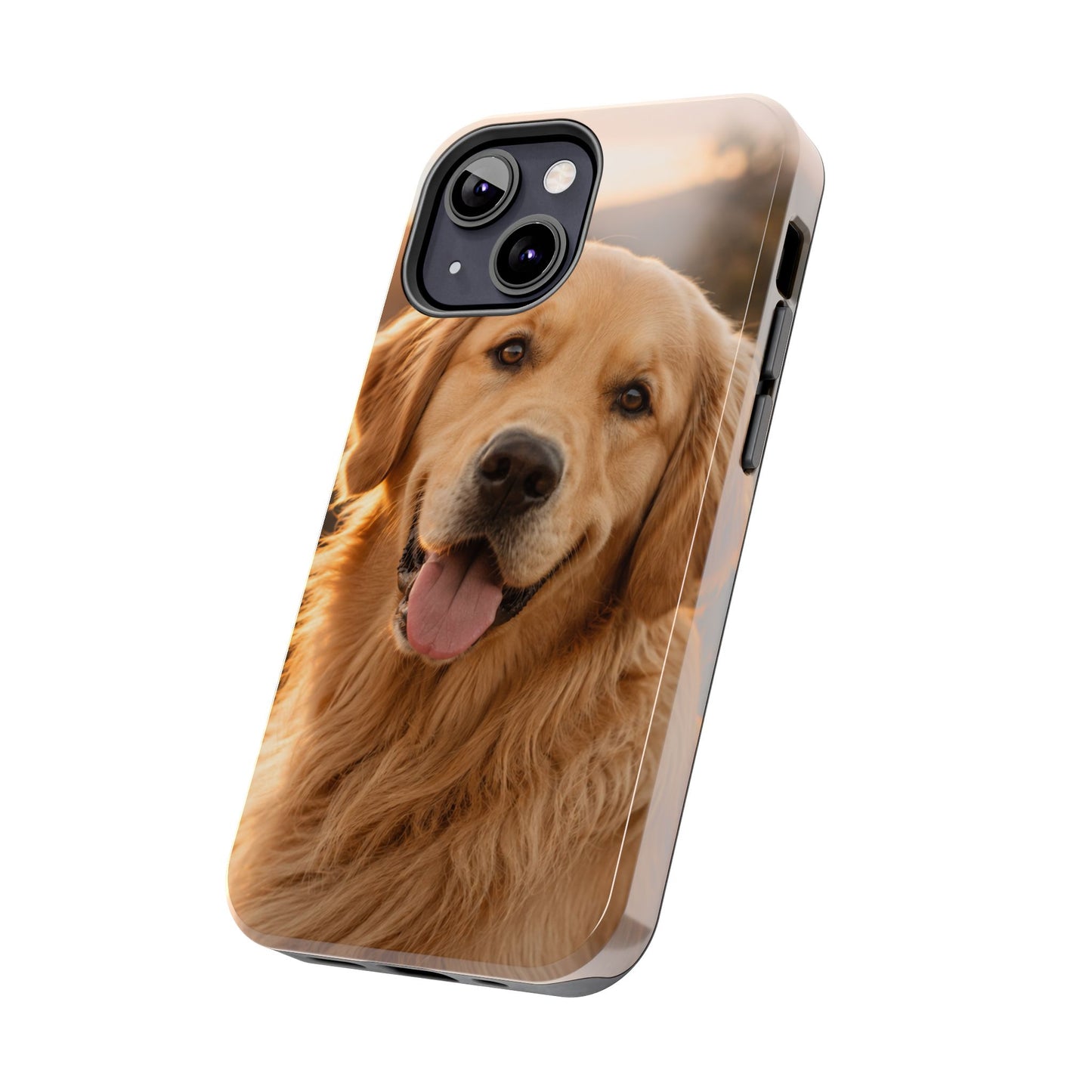 Golden Retriever Tough Phone Case — Durable Dog Photo Protective Cover