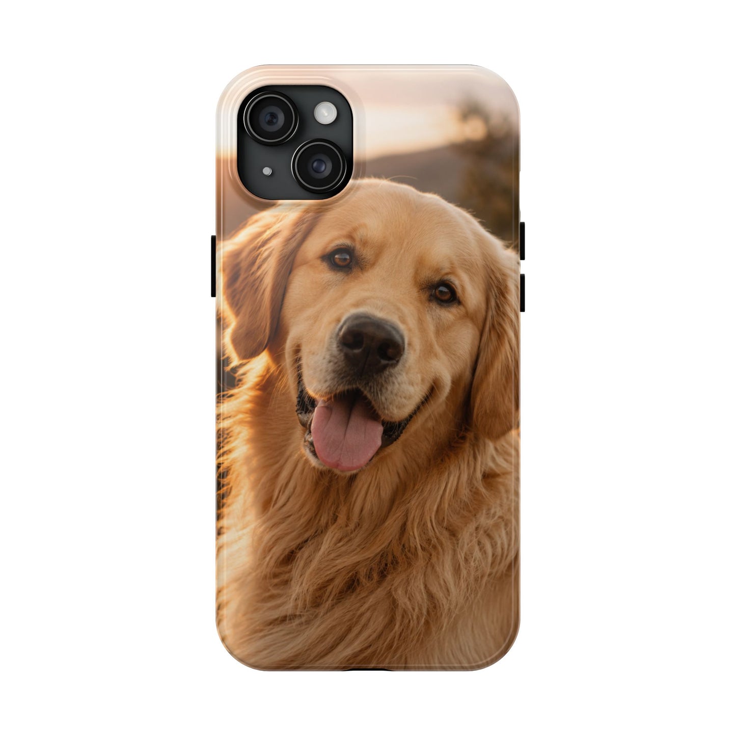 Golden Retriever Tough Phone Case — Durable Dog Photo Protective Cover