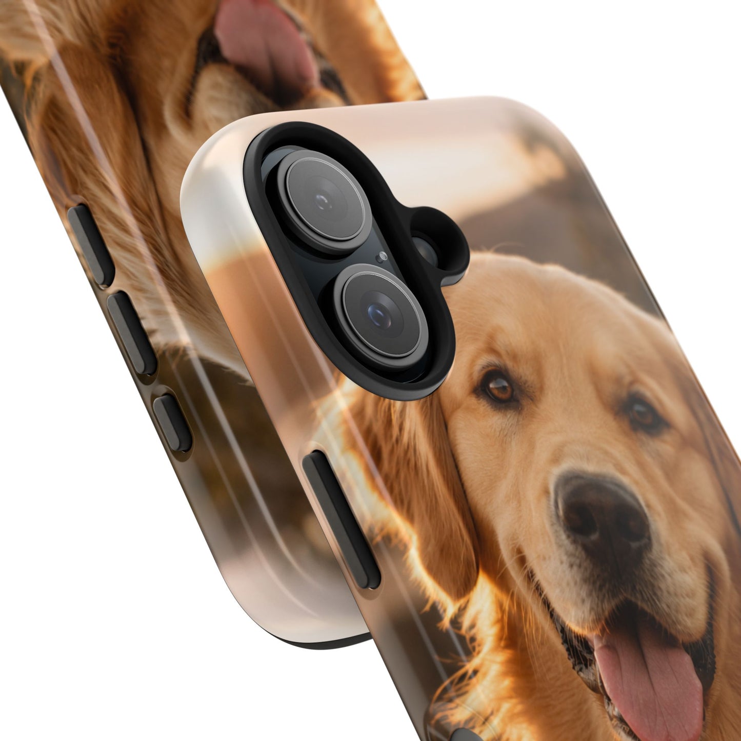 Golden Retriever Tough Phone Case — Durable Dog Photo Protective Cover