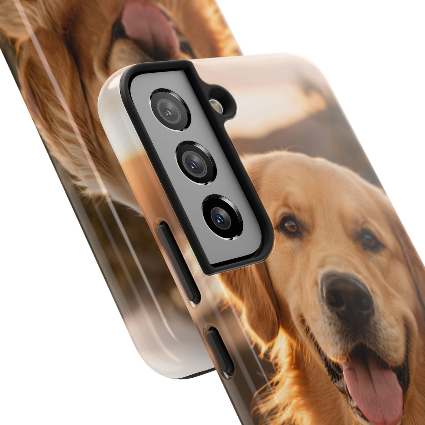 Golden Retriever Tough Phone Case — Durable Dog Photo Protective Cover