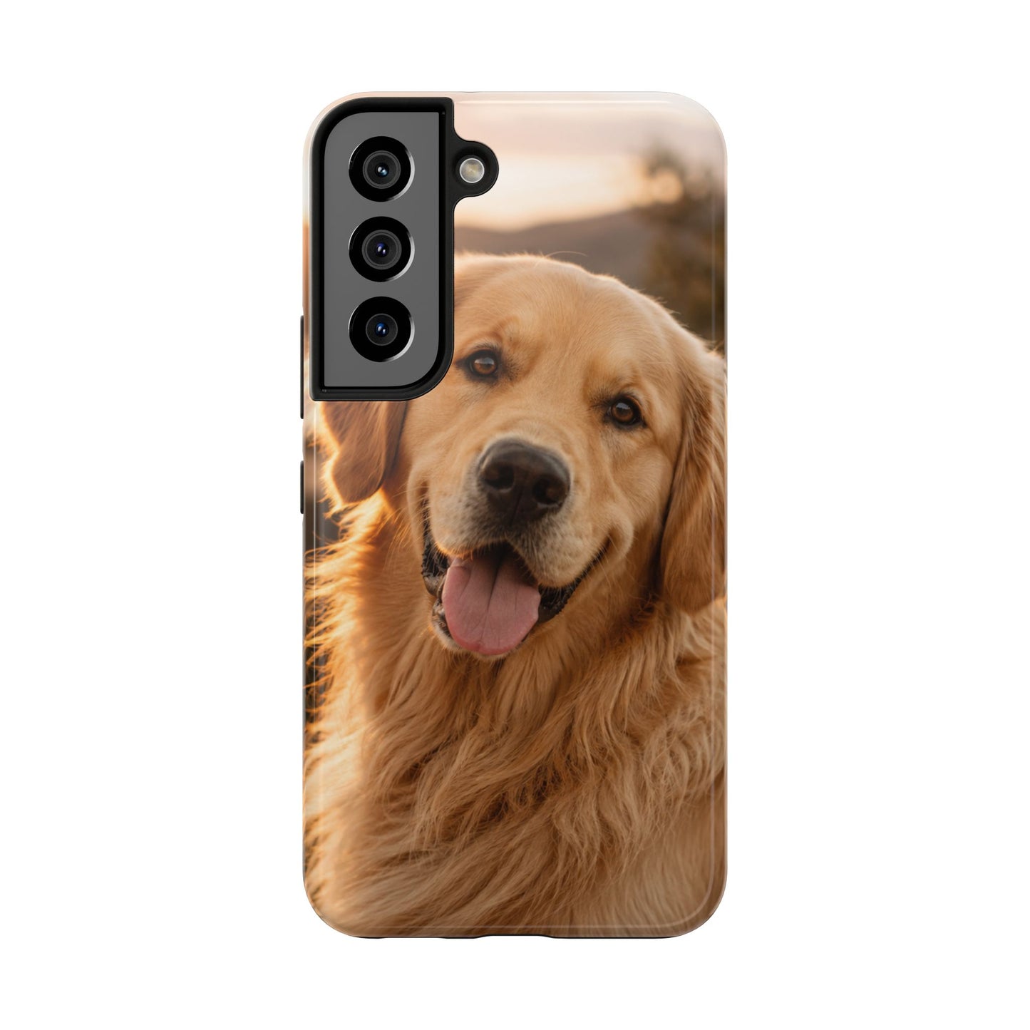 Golden Retriever Tough Phone Case — Durable Dog Photo Protective Cover