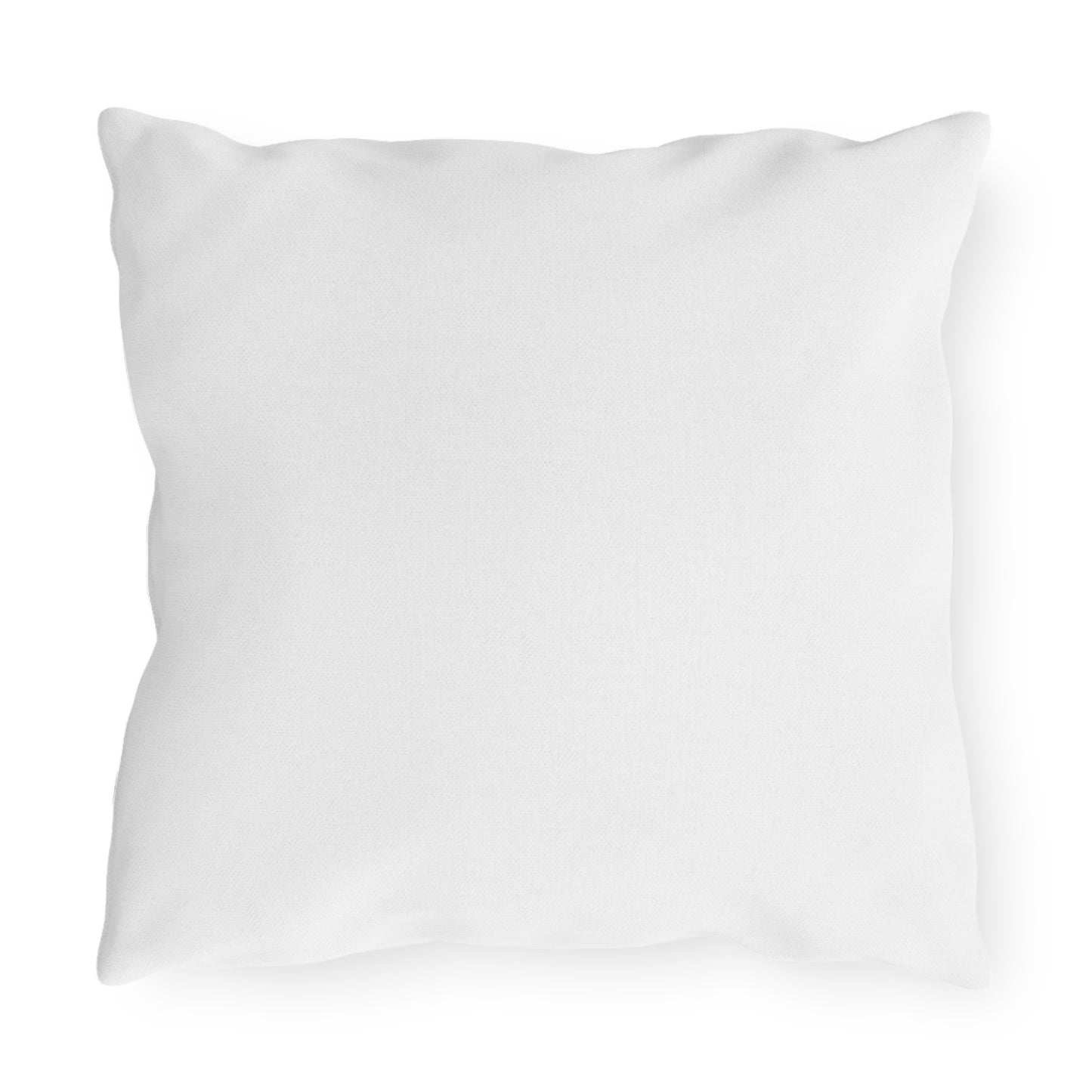 Sunset Romance Outdoor Pillow — Personalized Photo Beach Throw Cushion
