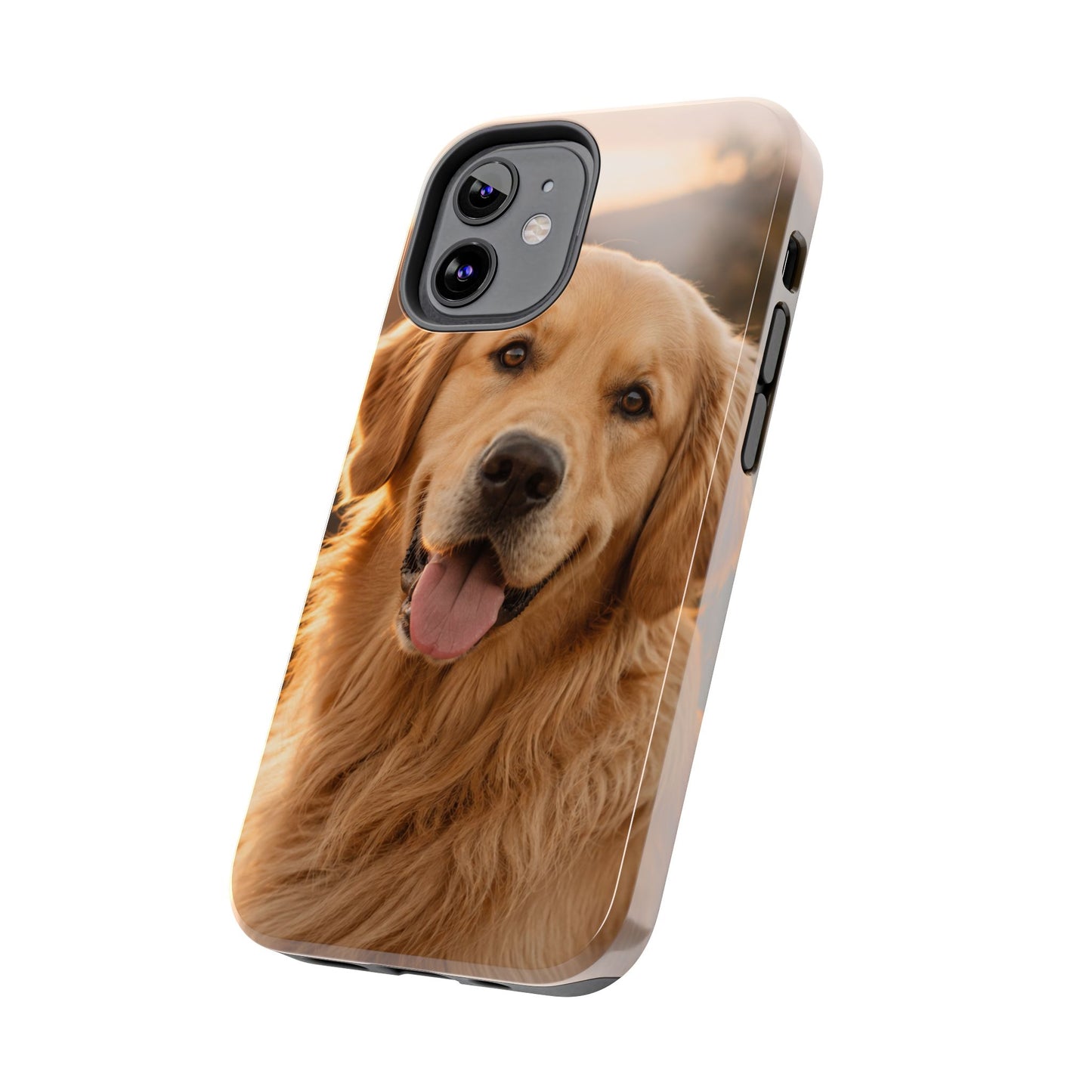 Golden Retriever Tough Phone Case — Durable Dog Photo Protective Cover