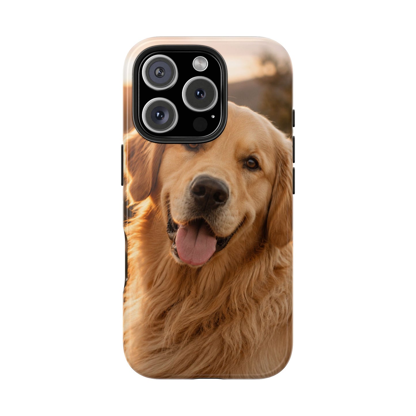 Golden Retriever Tough Phone Case — Durable Dog Photo Protective Cover