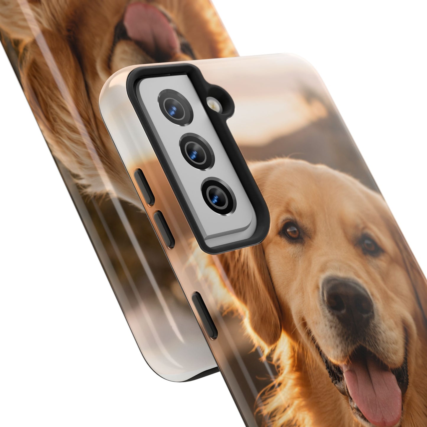 Golden Retriever Tough Phone Case — Durable Dog Photo Protective Cover