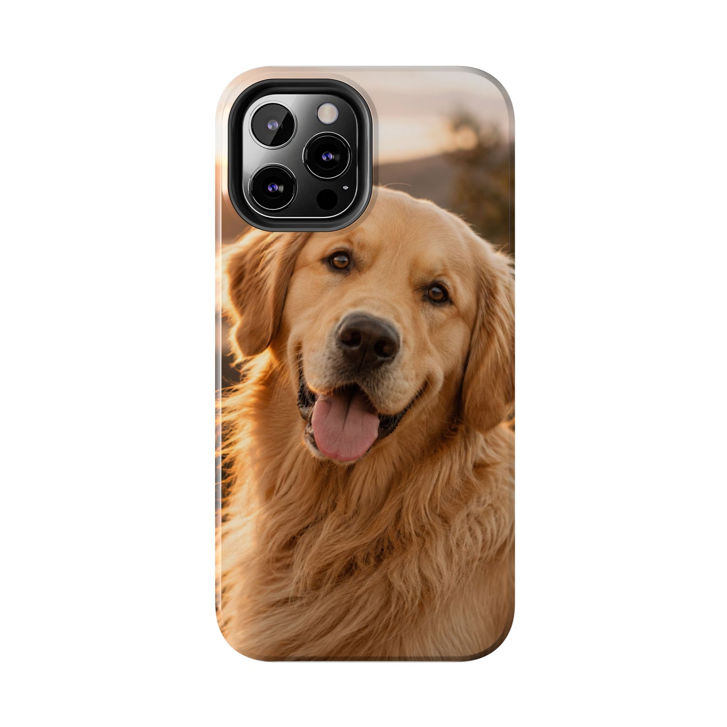 Golden Retriever Tough Phone Case — Durable Dog Photo Protective Cover