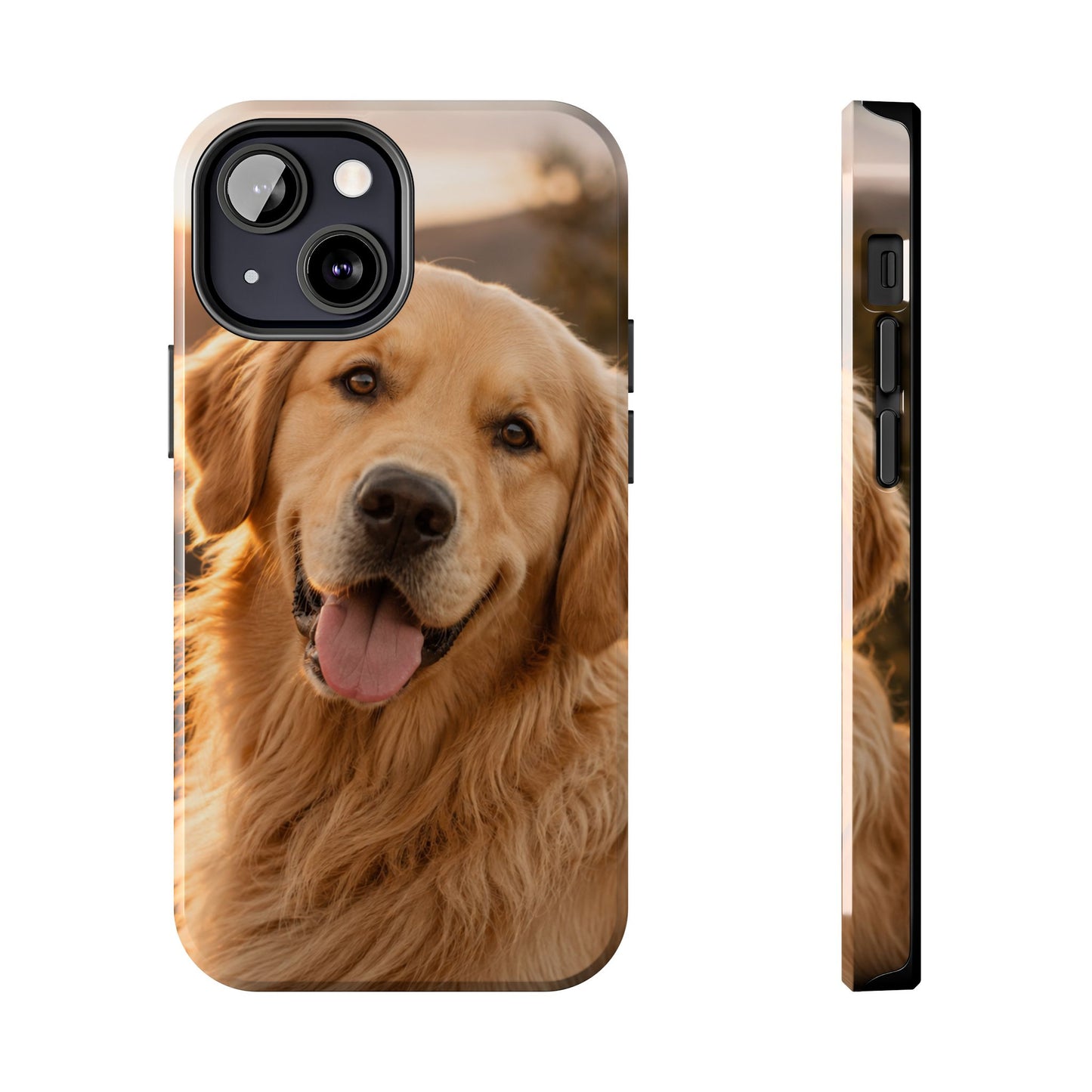 Golden Retriever Tough Phone Case — Durable Dog Photo Protective Cover