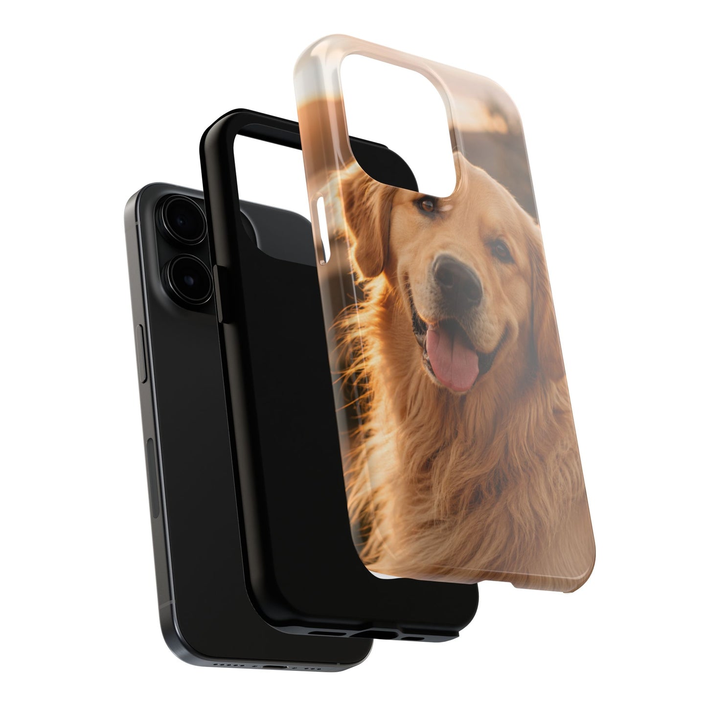 Golden Retriever Tough Phone Case — Durable Dog Photo Protective Cover