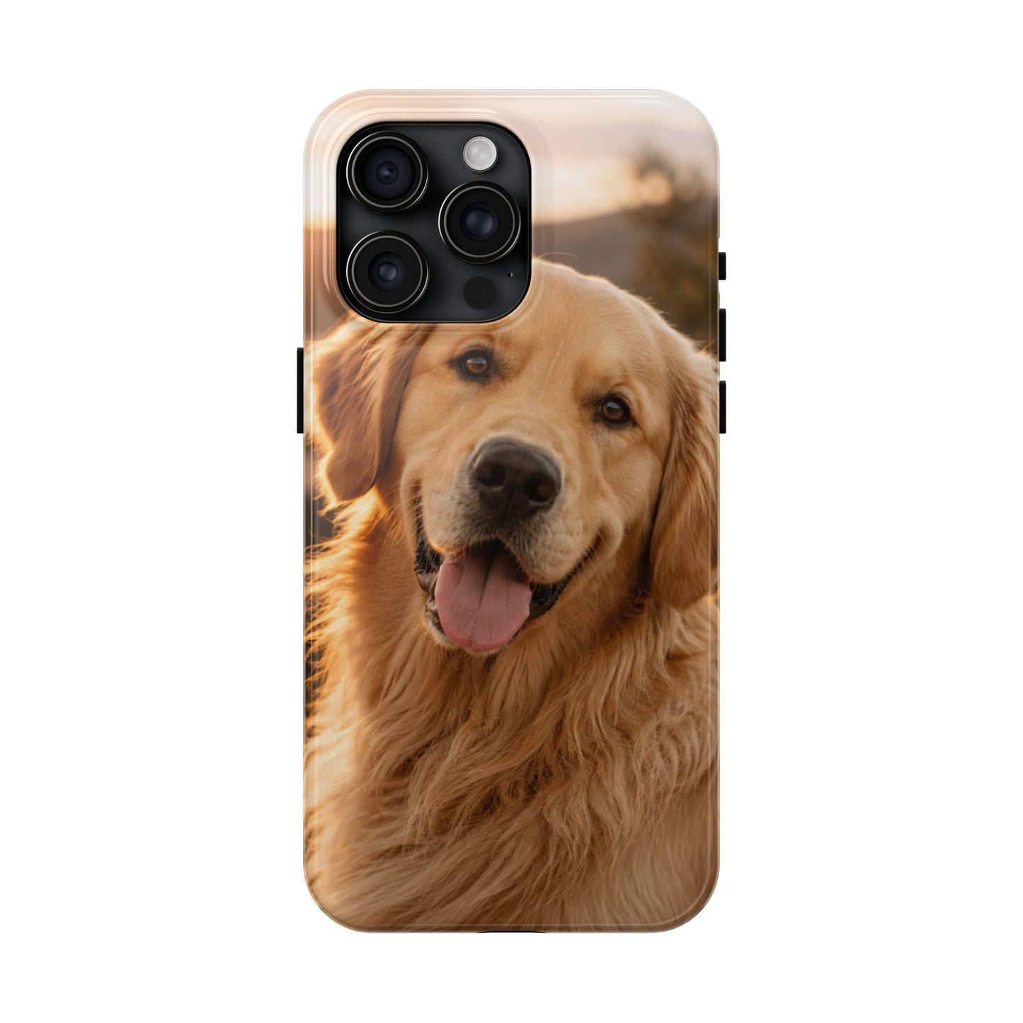 Golden Retriever Tough Phone Case — Durable Dog Photo Protective Cover