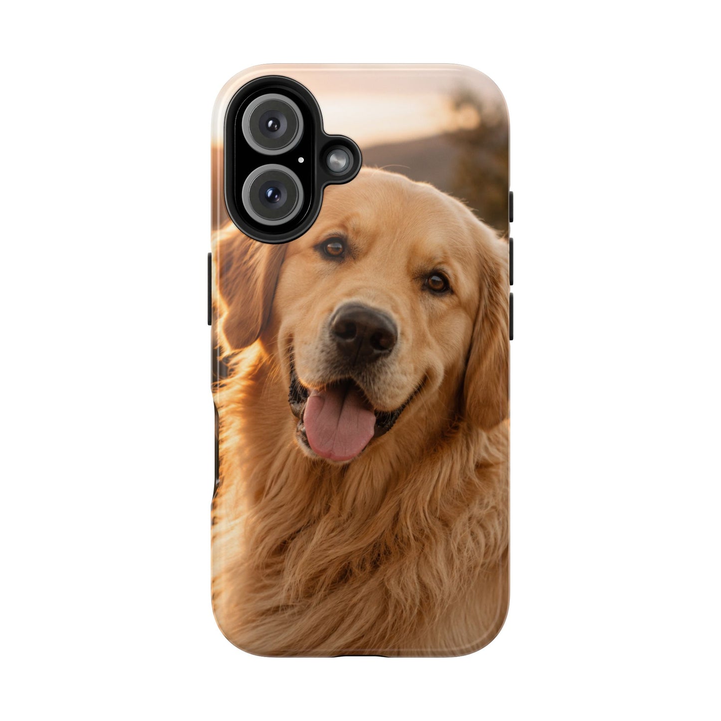 Golden Retriever Tough Phone Case — Durable Dog Photo Protective Cover