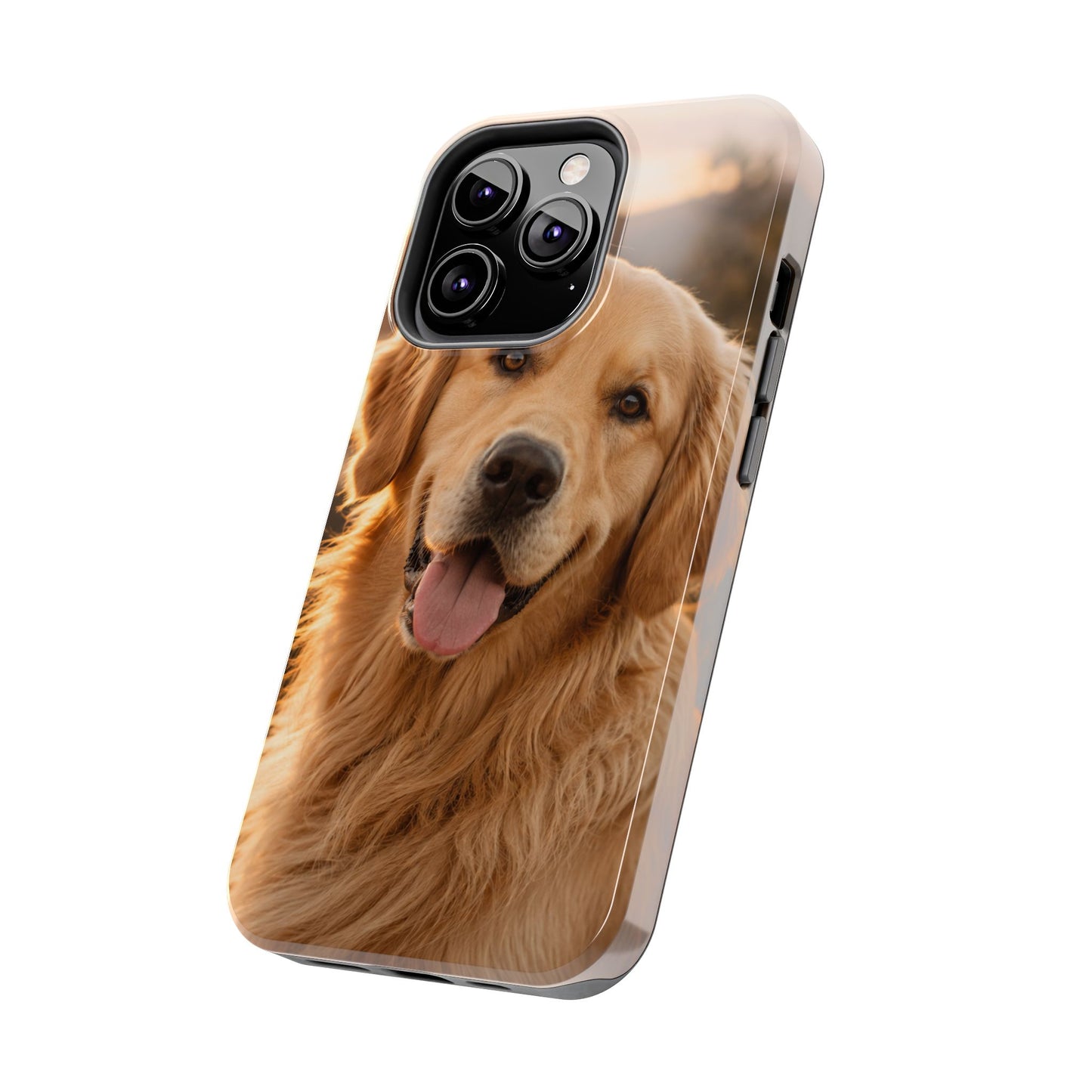Golden Retriever Tough Phone Case — Durable Dog Photo Protective Cover