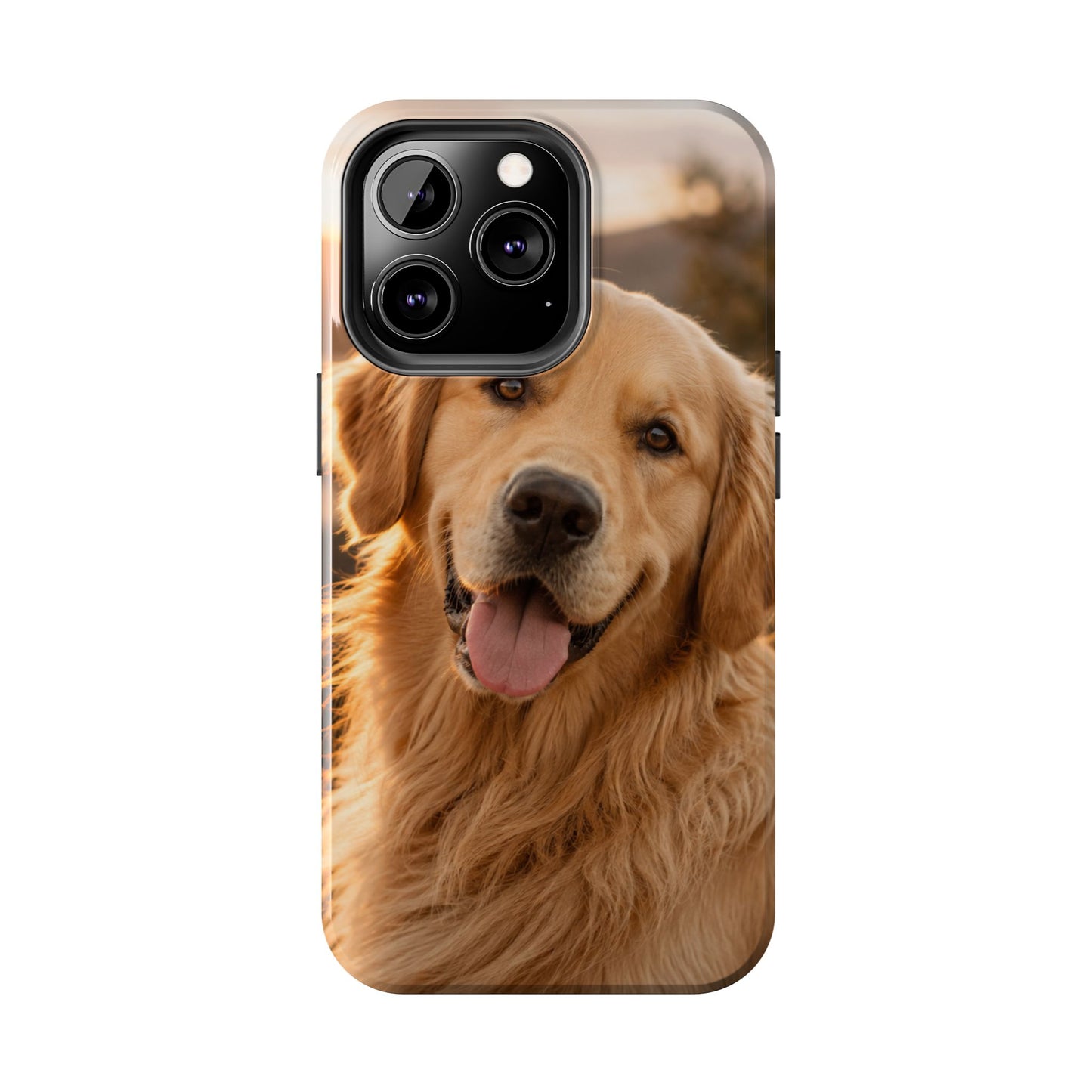 Golden Retriever Tough Phone Case — Durable Dog Photo Protective Cover