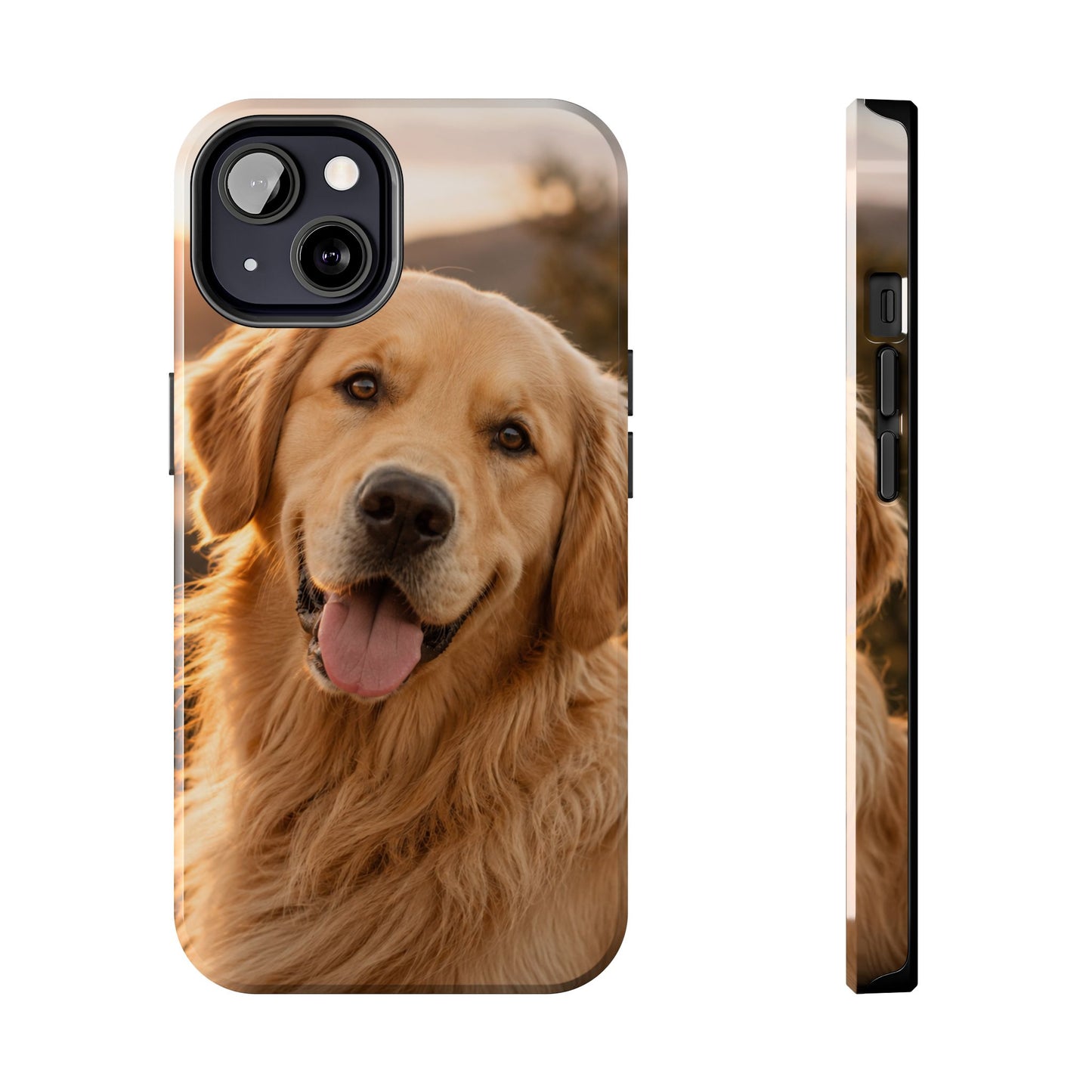 Golden Retriever Tough Phone Case — Durable Dog Photo Protective Cover