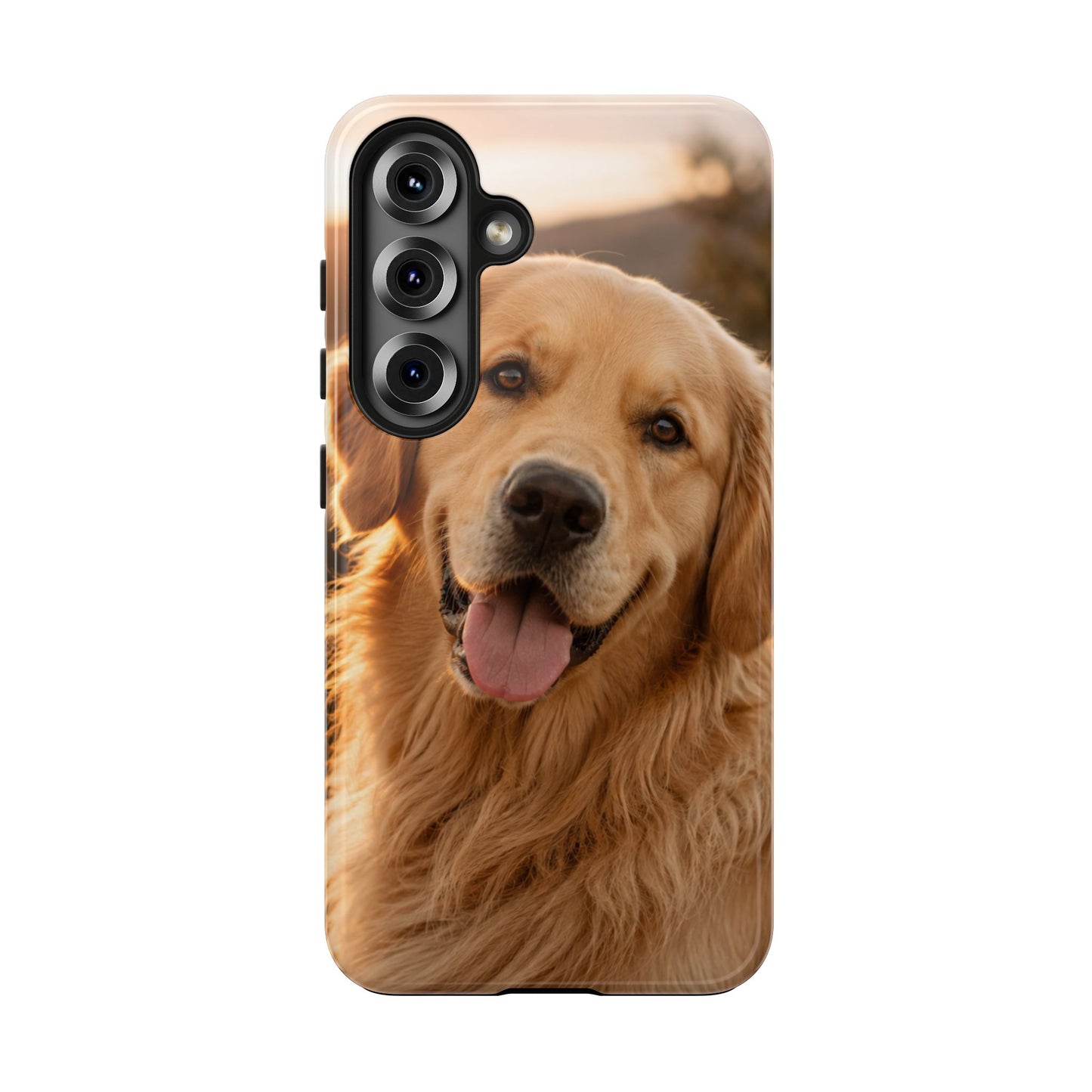 Golden Retriever Tough Phone Case — Durable Dog Photo Protective Cover
