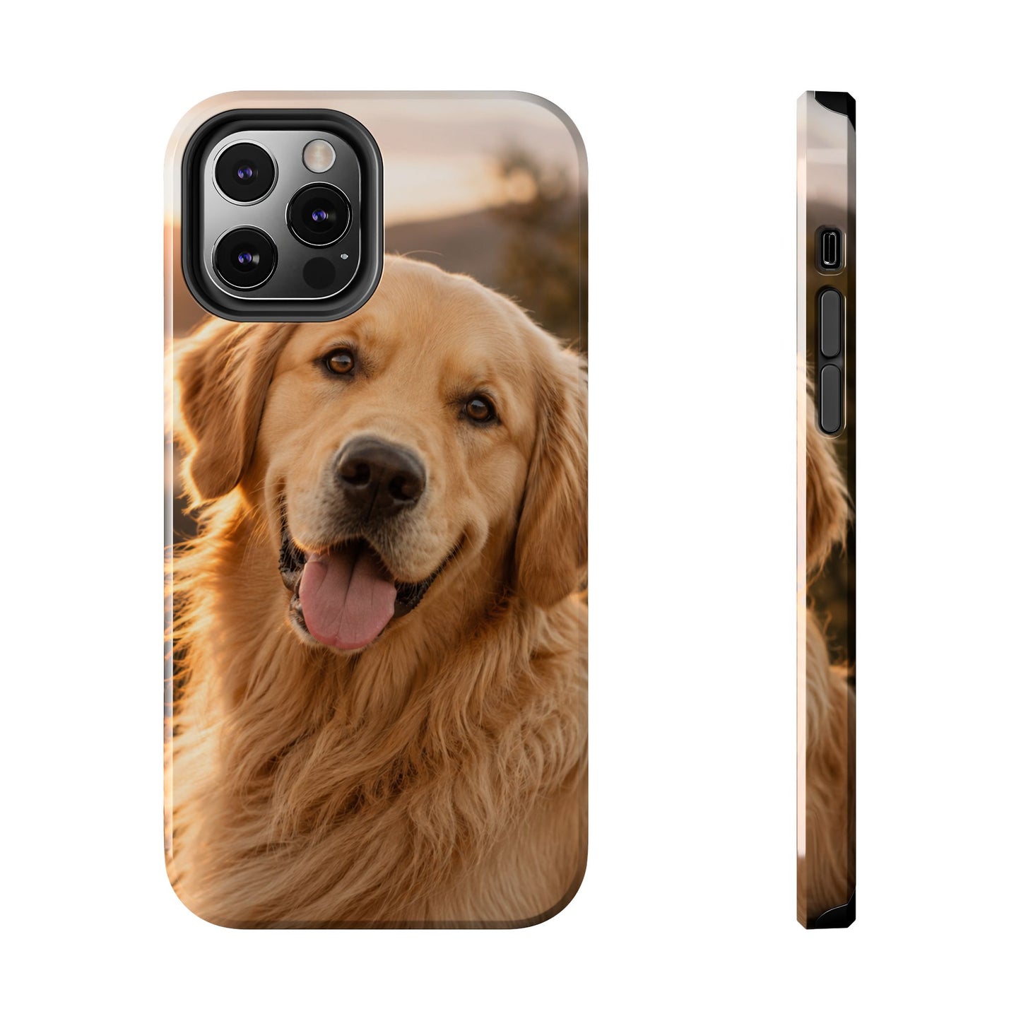 Golden Retriever Tough Phone Case — Durable Dog Photo Protective Cover
