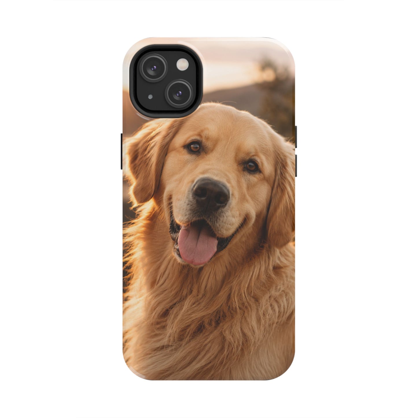 Golden Retriever Tough Phone Case — Durable Dog Photo Protective Cover