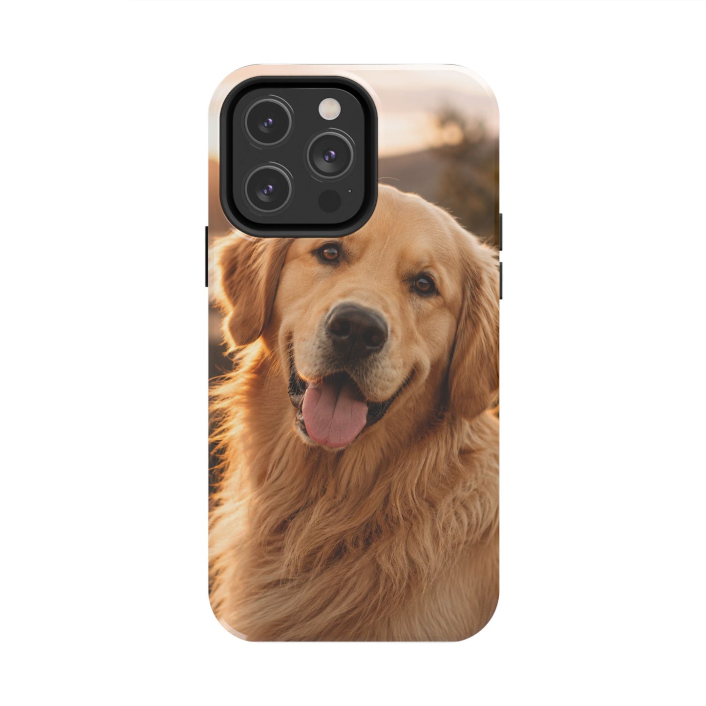 Golden Retriever Tough Phone Case — Durable Dog Photo Protective Cover