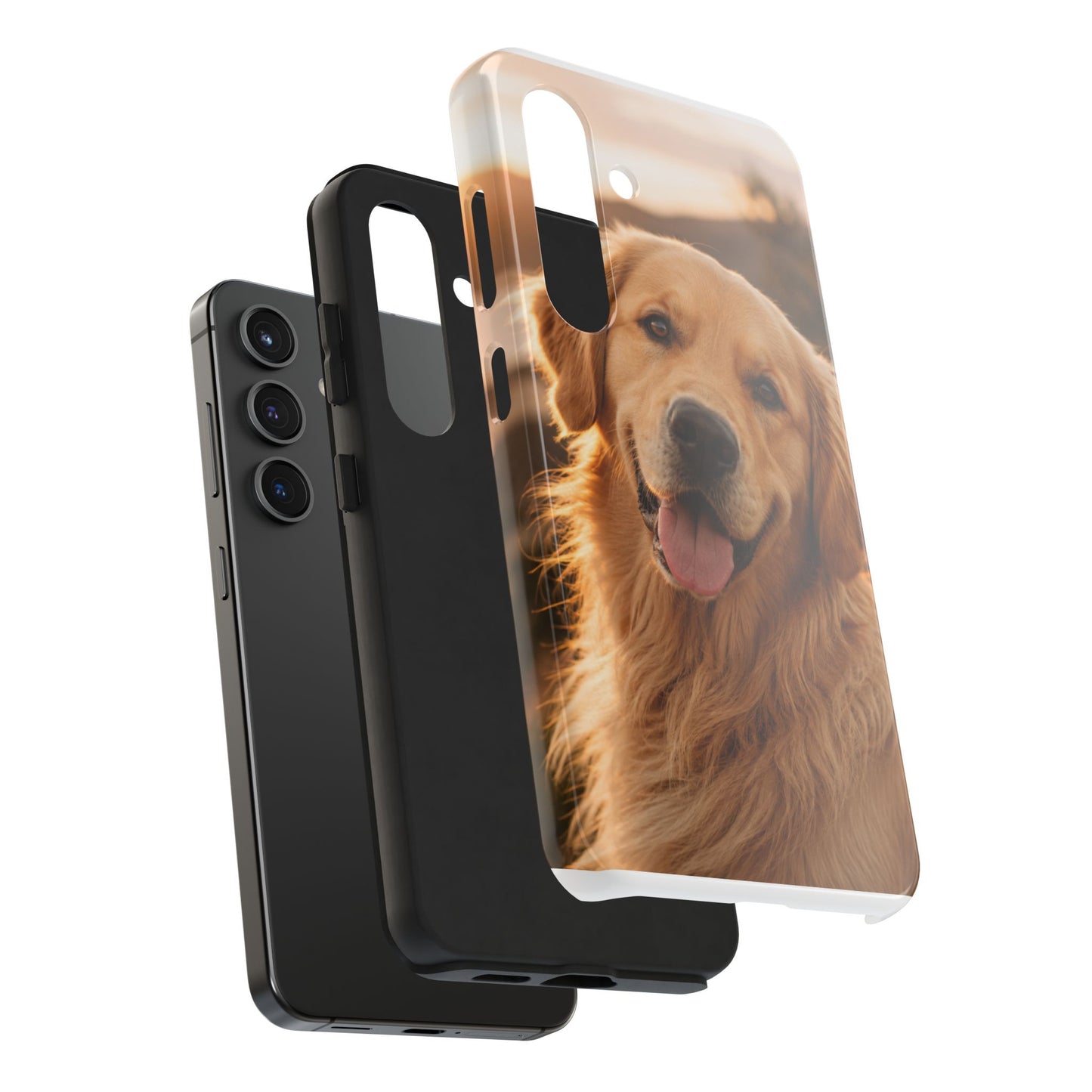 Golden Retriever Tough Phone Case — Durable Dog Photo Protective Cover