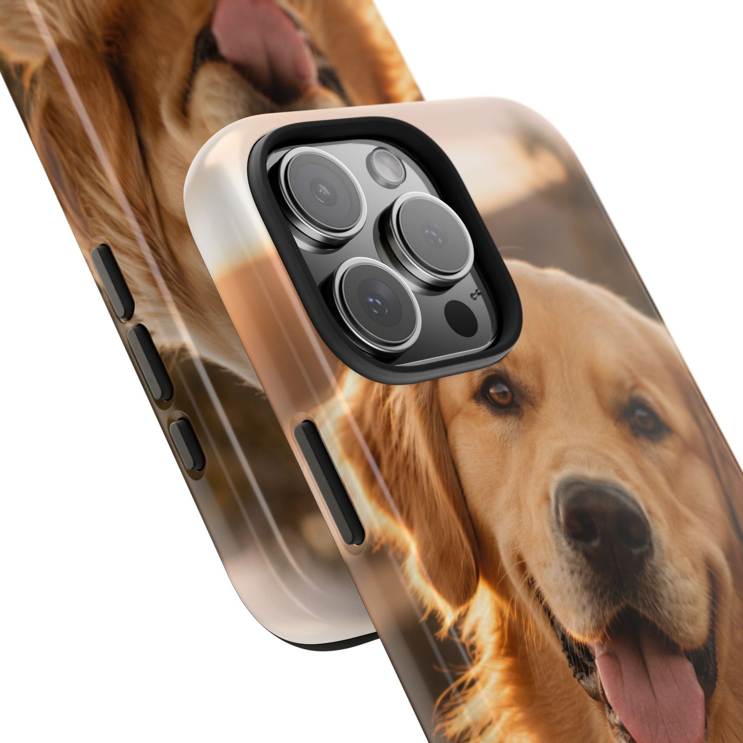 Golden Retriever Tough Phone Case — Durable Dog Photo Protective Cover